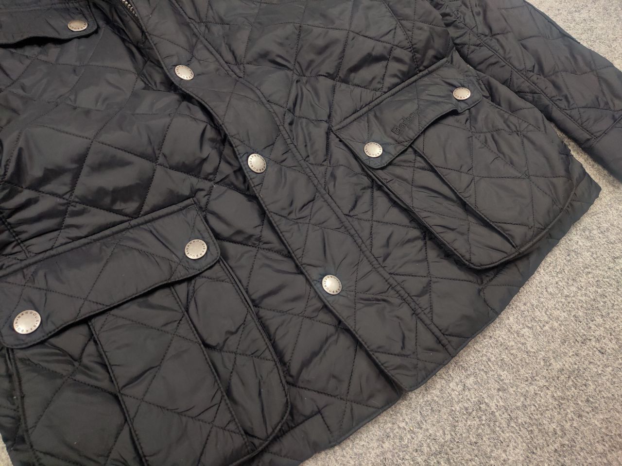 Barbour Barbour International Ariel Black Adult quilted Jacket Size US L / EU 52-54 / 3 - 8 Thumbnail