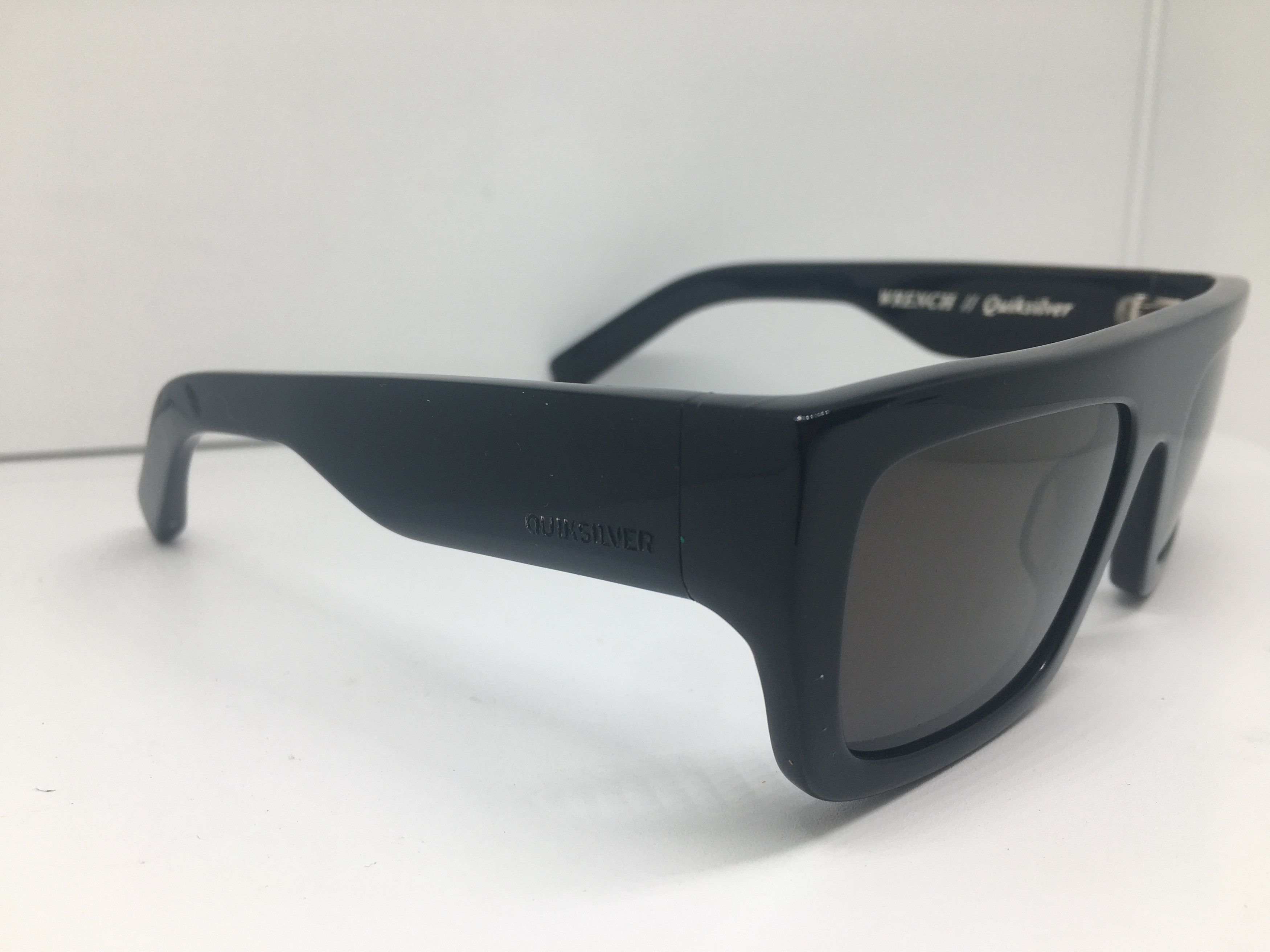 Quiksilver Black Acetate Chunky Sunglasses ROCKER