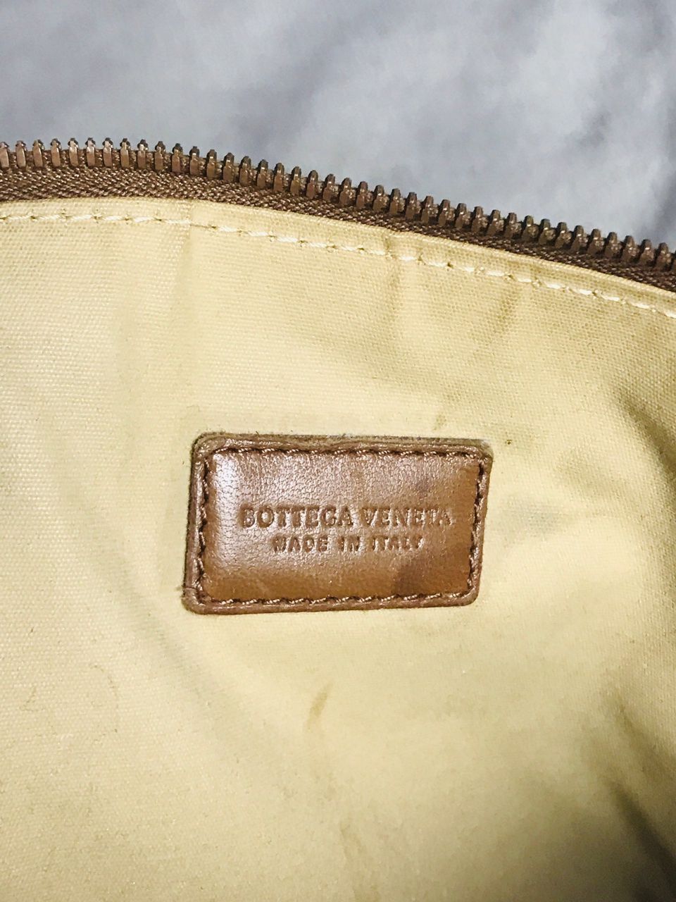 Bottega Veneta Auth Bottega Veneta Leather Brown Clutches Size ONE SIZE - 13 Thumbnail