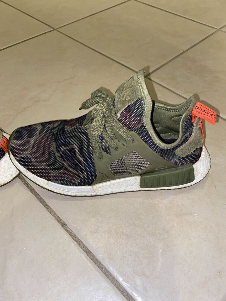 Adidas Adidas Nmd Xr 1 Olive Duck Camo Size US 9.5 / EU 42-43 - 6 Thumbnail