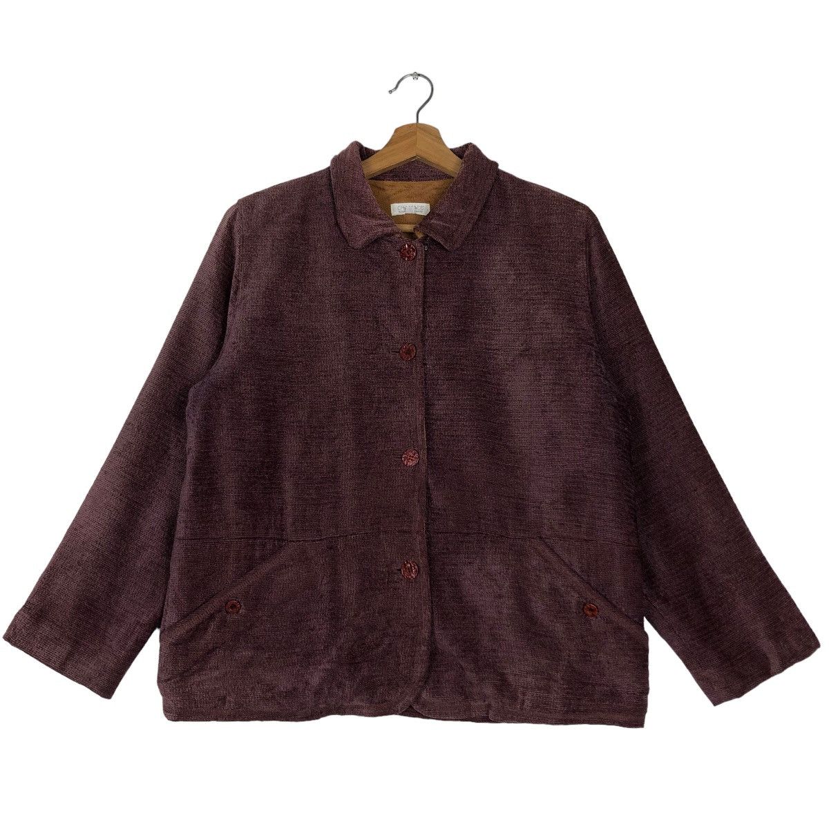 Japanese Brand 🔥Vtg Bomber Jacket Chamade For Ladies Japan Made Size US M / EU 48-50 / 2 - 1 Thumbnail