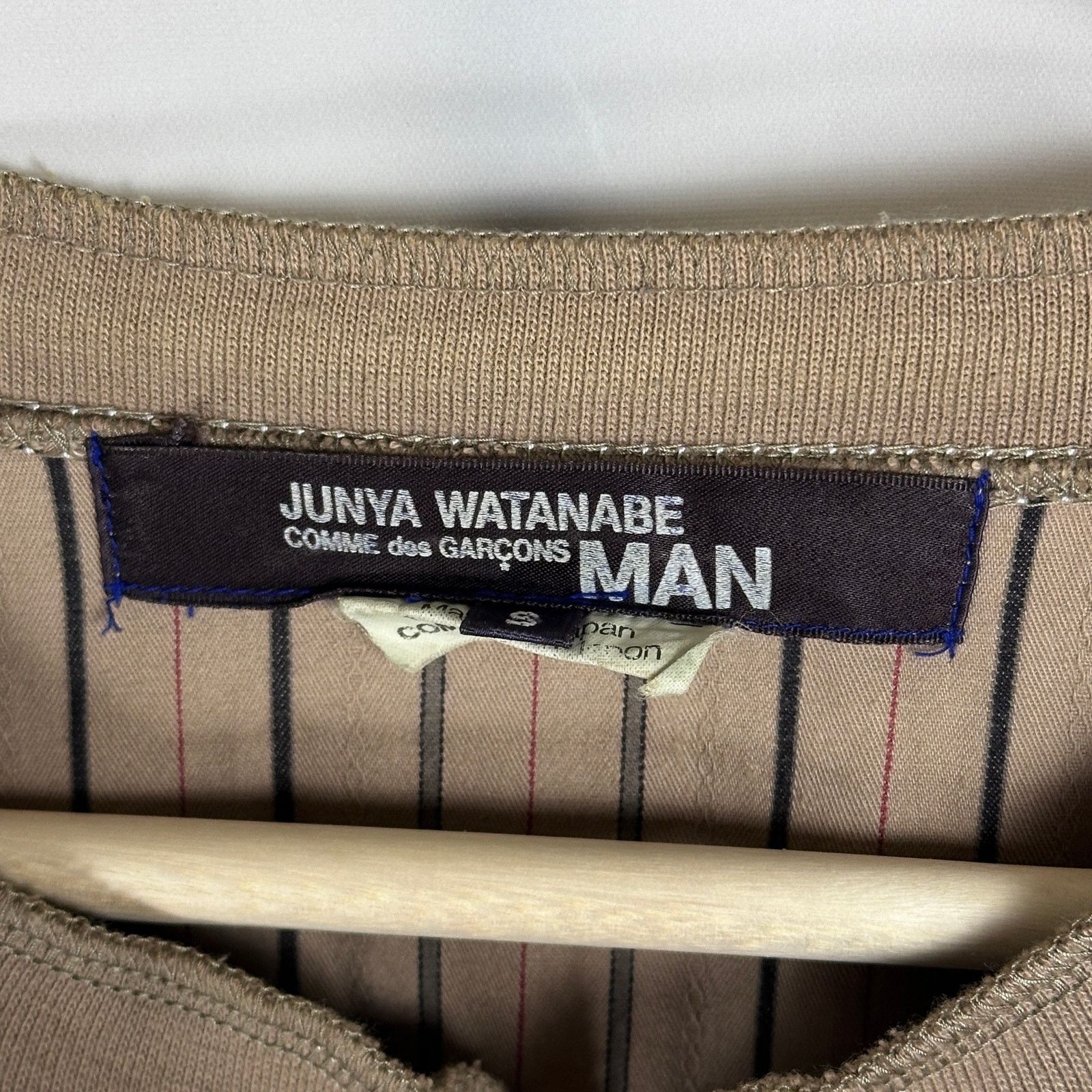 Comme des Garcons Junya Watanabe 2005 Work Button-Up Sweatshirt Size US S / EU 44-46 / 1 - 4 Thumbnail