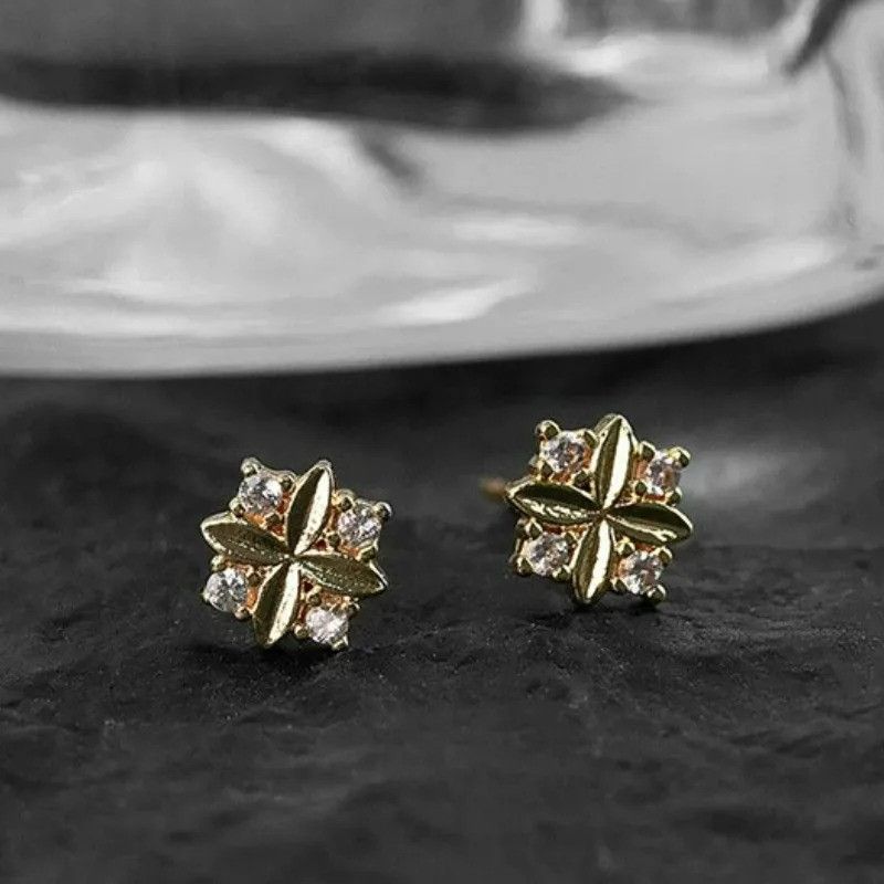 Jewelry Geometric Wheat Earrings Size ONE SIZE - 2 Thumbnail
