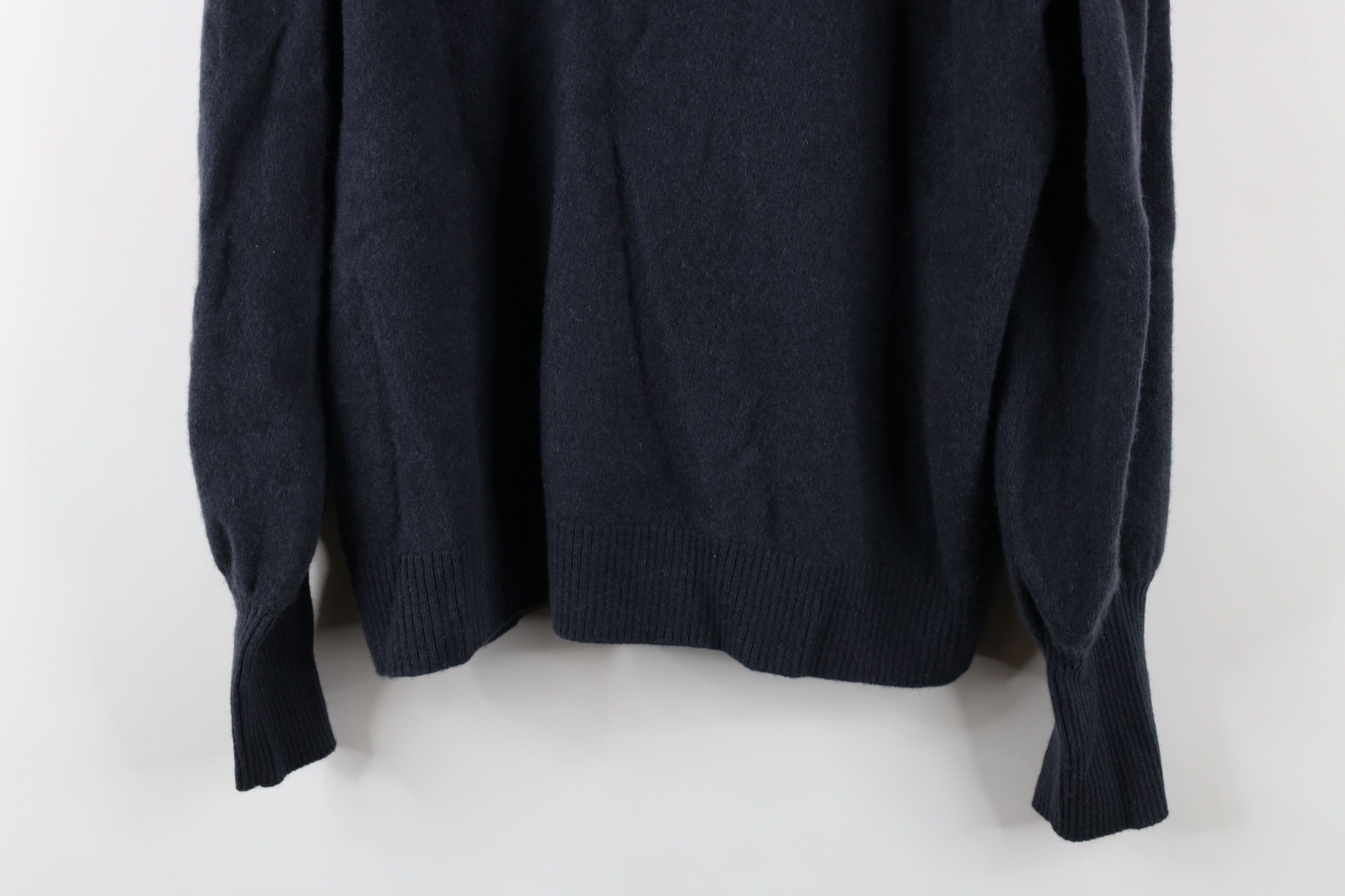 Orvis × Vintage Orvis Blank Soft Cashmere Knit Full Zip Hoodie Sweater Size S / US 4 / IT 40 - 10 Thumbnail