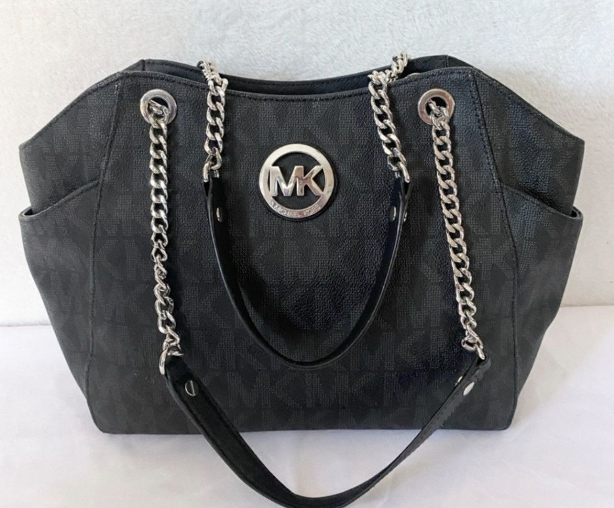 Michael Kors MICHAEL KORS Jet Set Large Saffiano Chain Shoulder Tote Size ONE SIZE - 2 Thumbnail