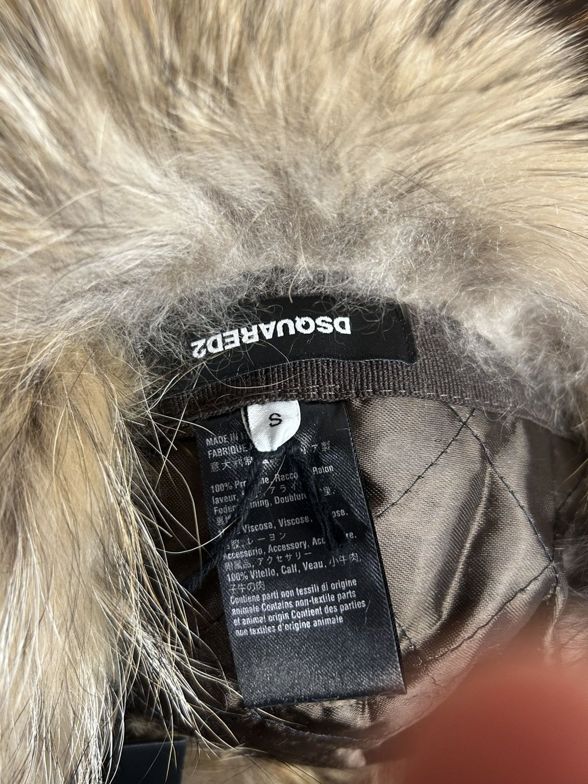 Dsquared2 Dsquared2 Oversized Fur Trapper Hat Size ONE SIZE - 11 Thumbnail