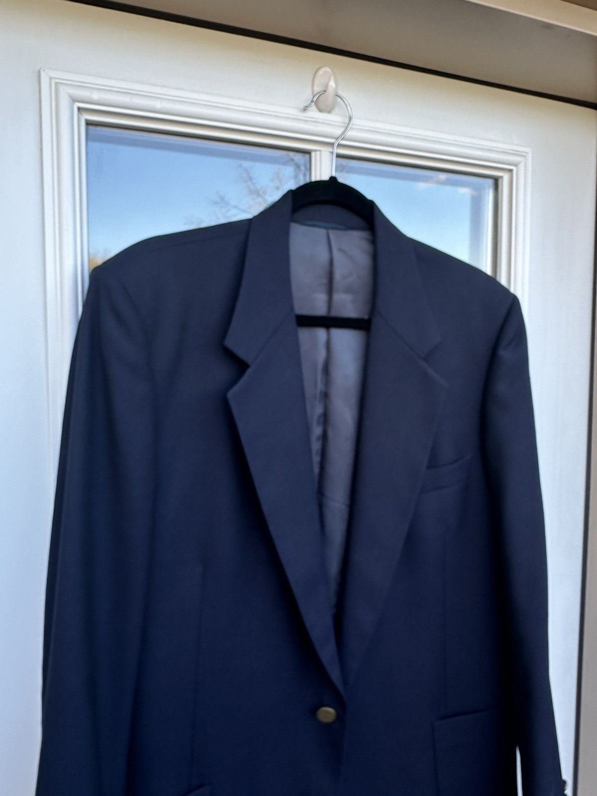 Yves Saint Laurent YSL Yves Saint Laurent Wool Blazer Jacket Size 48R - 2 Thumbnail
