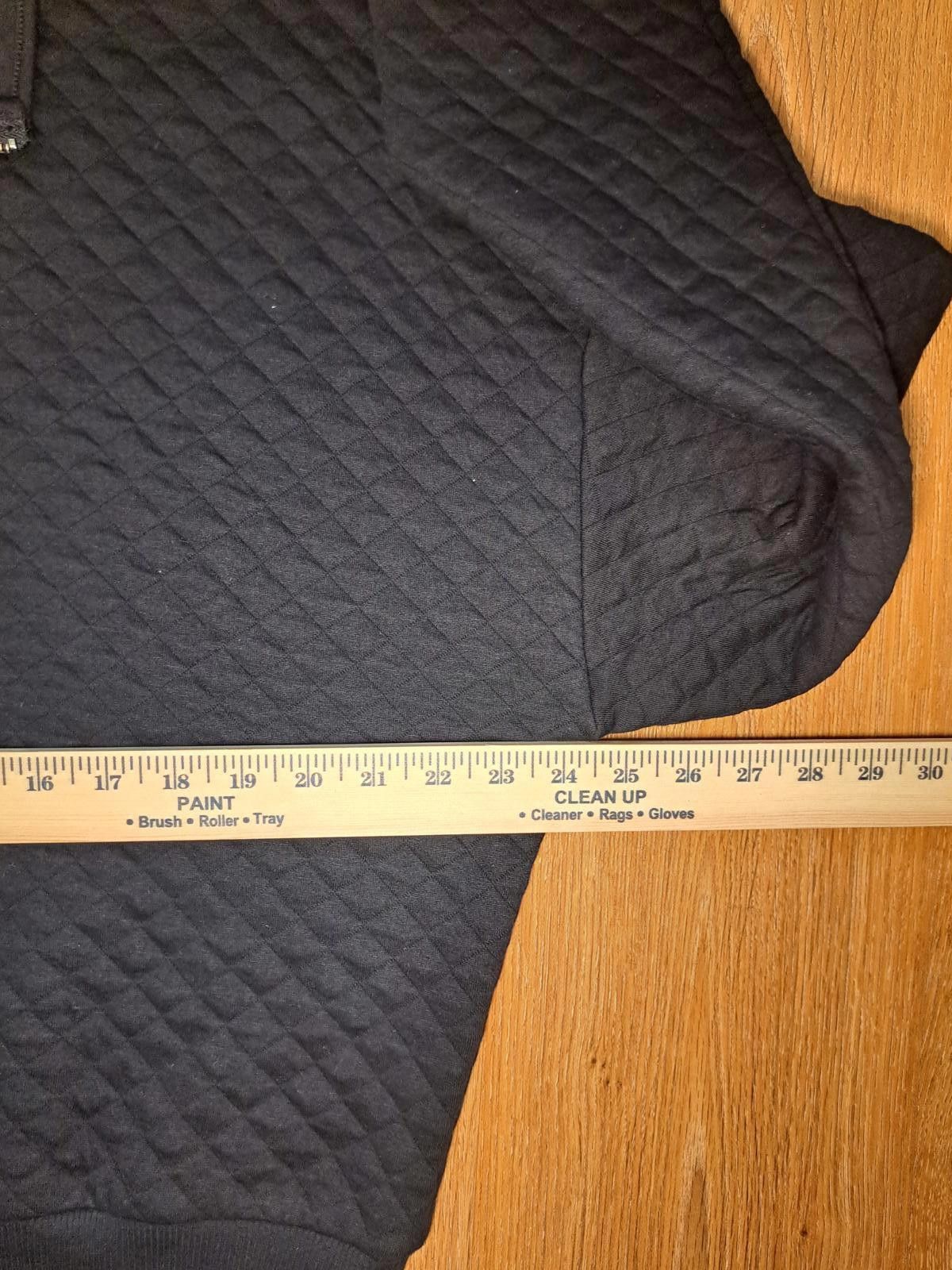 Banana Republic Banana Republic Quarter Zip Sweater Mens X Large Black Size US XL / EU 56 / 4 - 5 Thumbnail