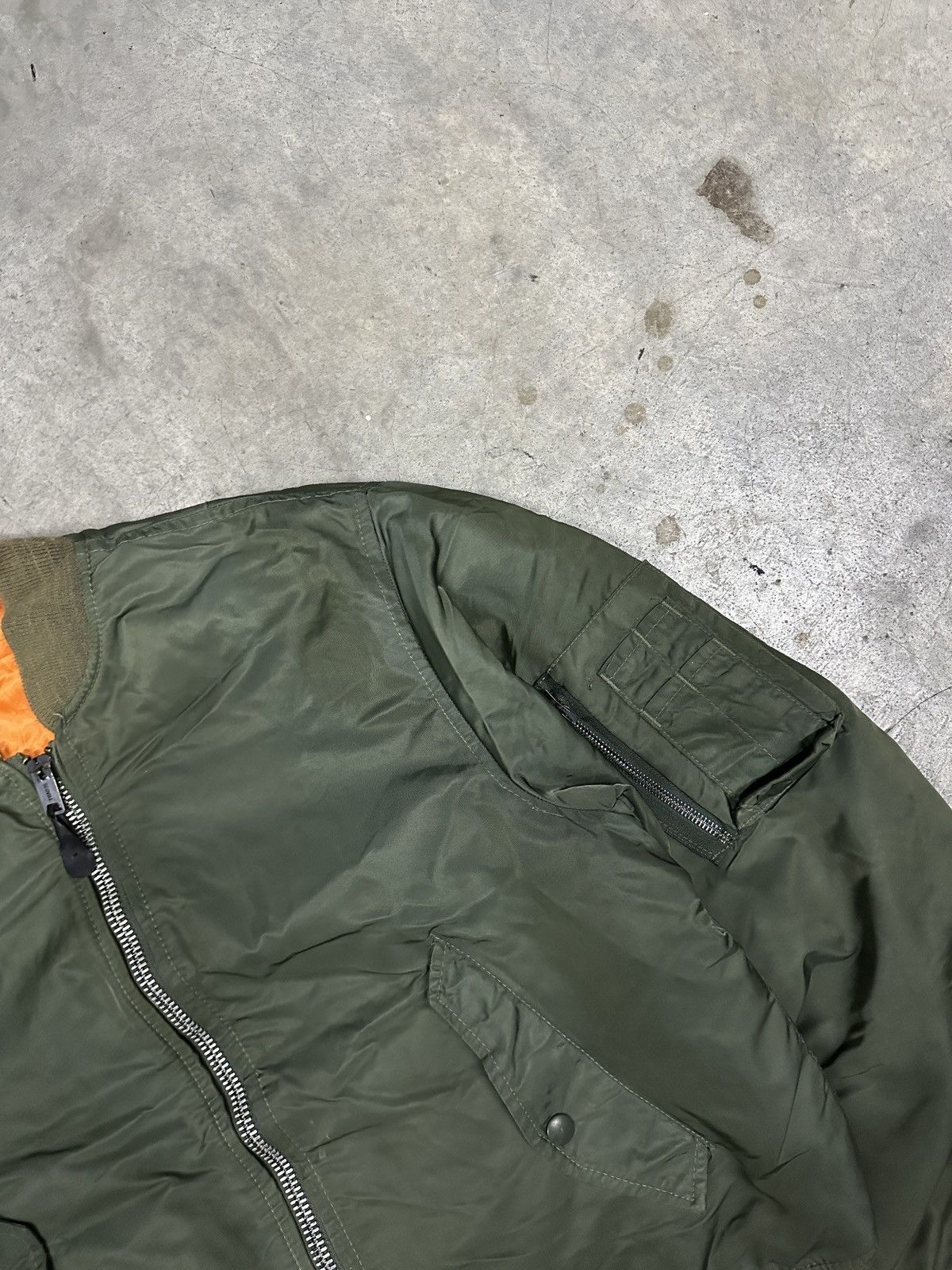 Vintage Vintage 70s MA-1 Us Air Force Flight Jacket Size US M / EU 48-50 / 2 - 6 Thumbnail