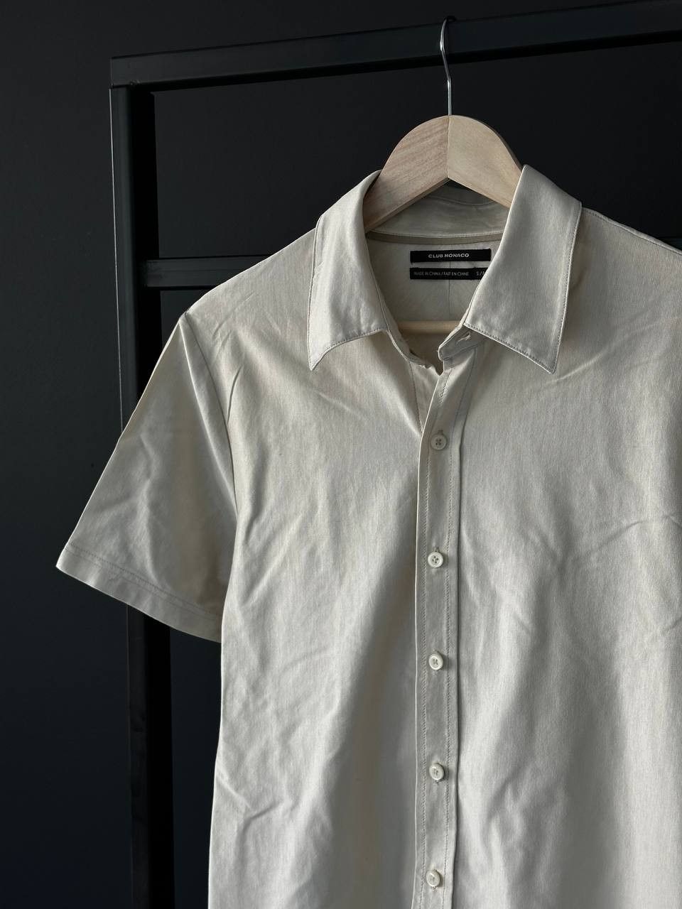 Club Monaco Club Monaco Button Up Short Sleeve Summer Shirt Cotton Size US S / EU 44-46 / 1 - 3 Thumbnail