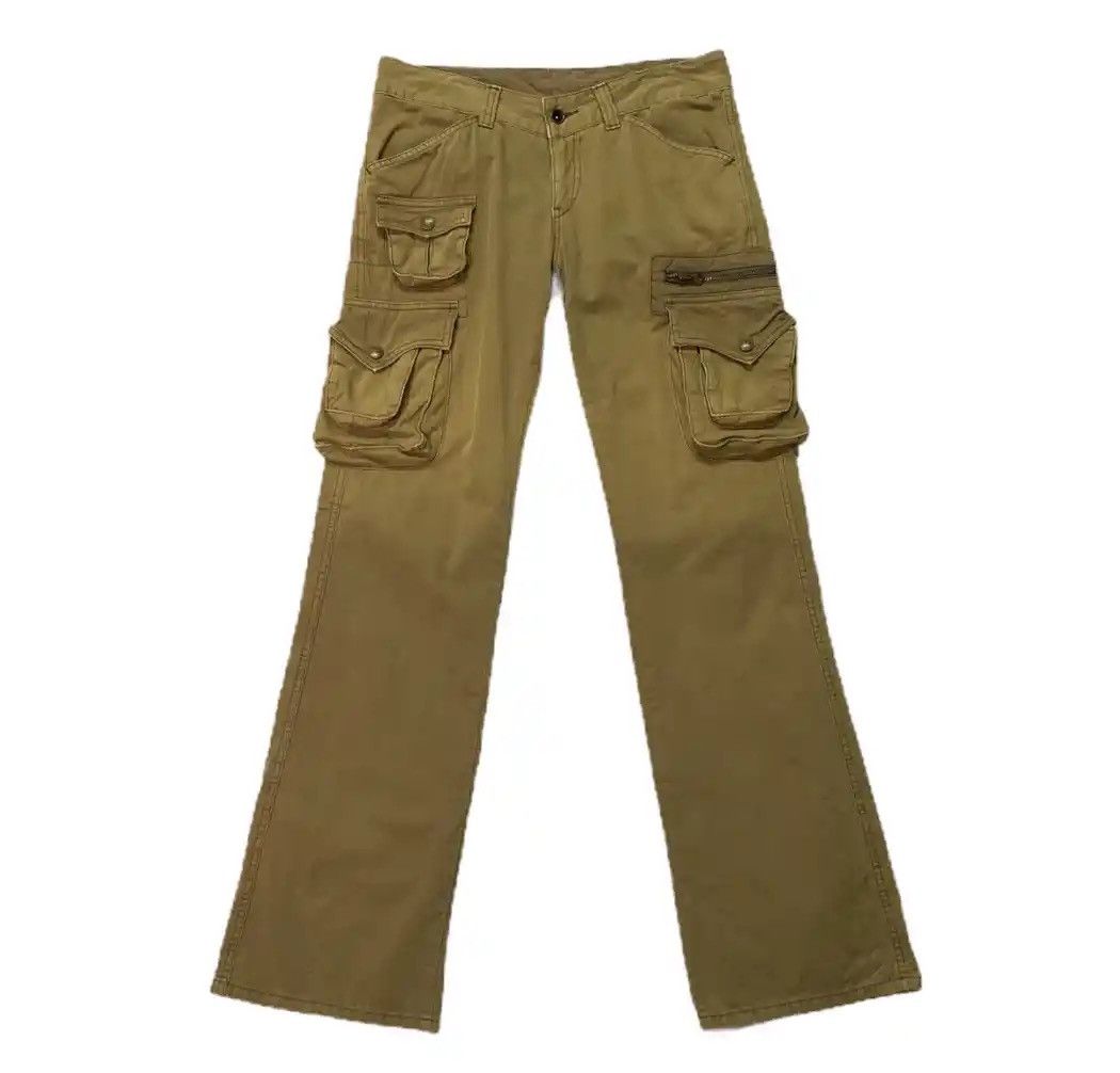 image of Avant Garde x Ppfm W31 L32Flare/bootcut 3D Pocket Japanese VTG Very Cargo in Brown, Men's