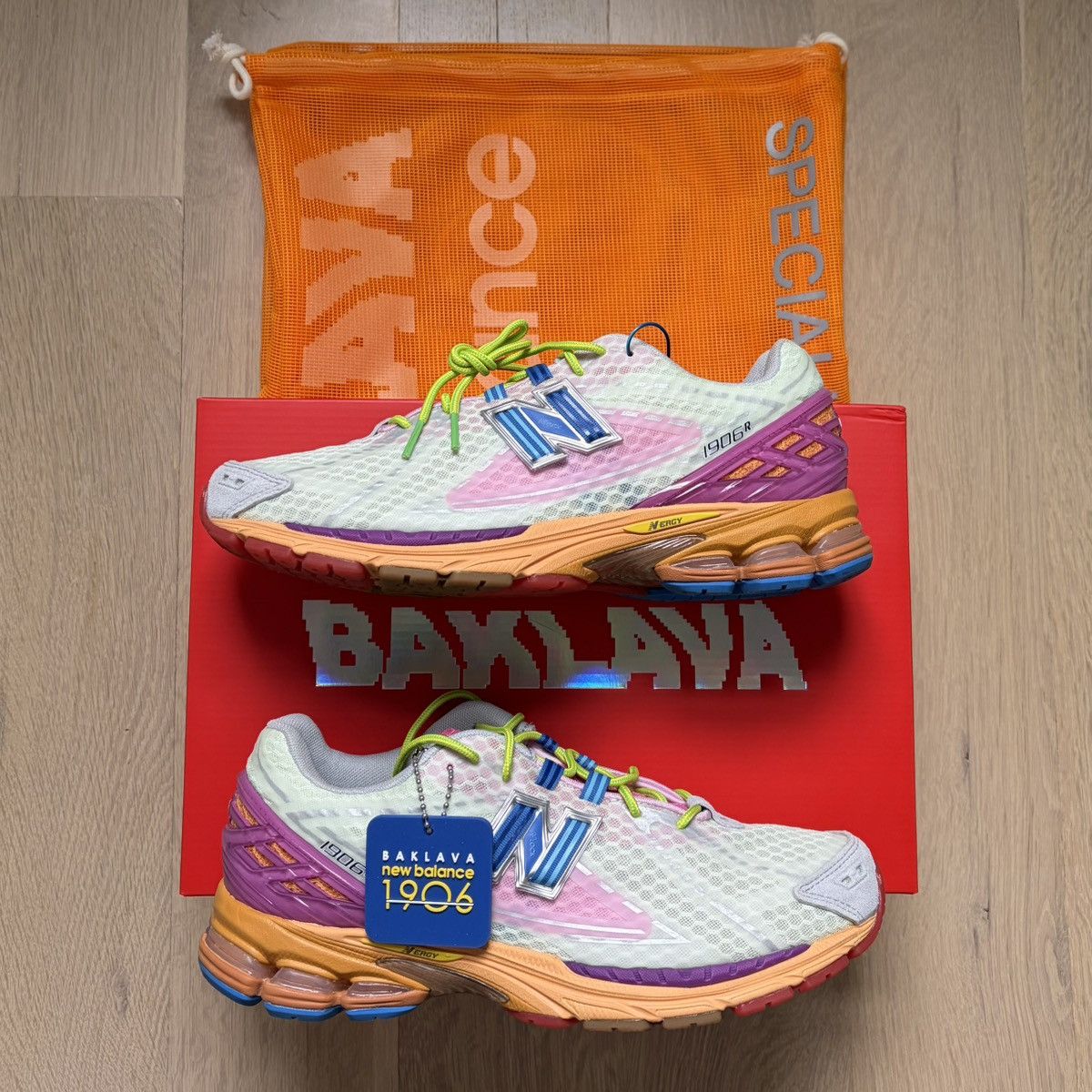 Action Bronson × New Balance New Balance x Action Bronson 1906R Rosewater M1906RKL Size US 9 / EU 42 - 1 Thumbnail
