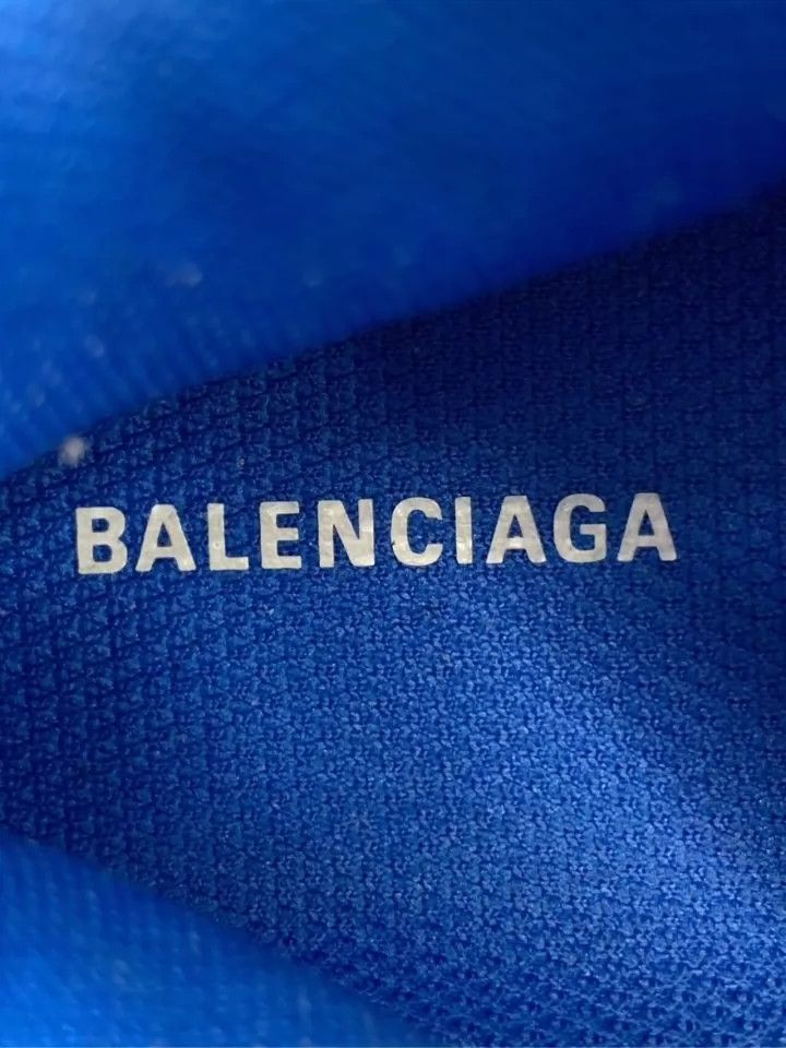 Balenciaga Balenciaga Blue and White Air Cushion Color-Block Mesh Low- Size US 5 / EU 37 - 7 Thumbnail