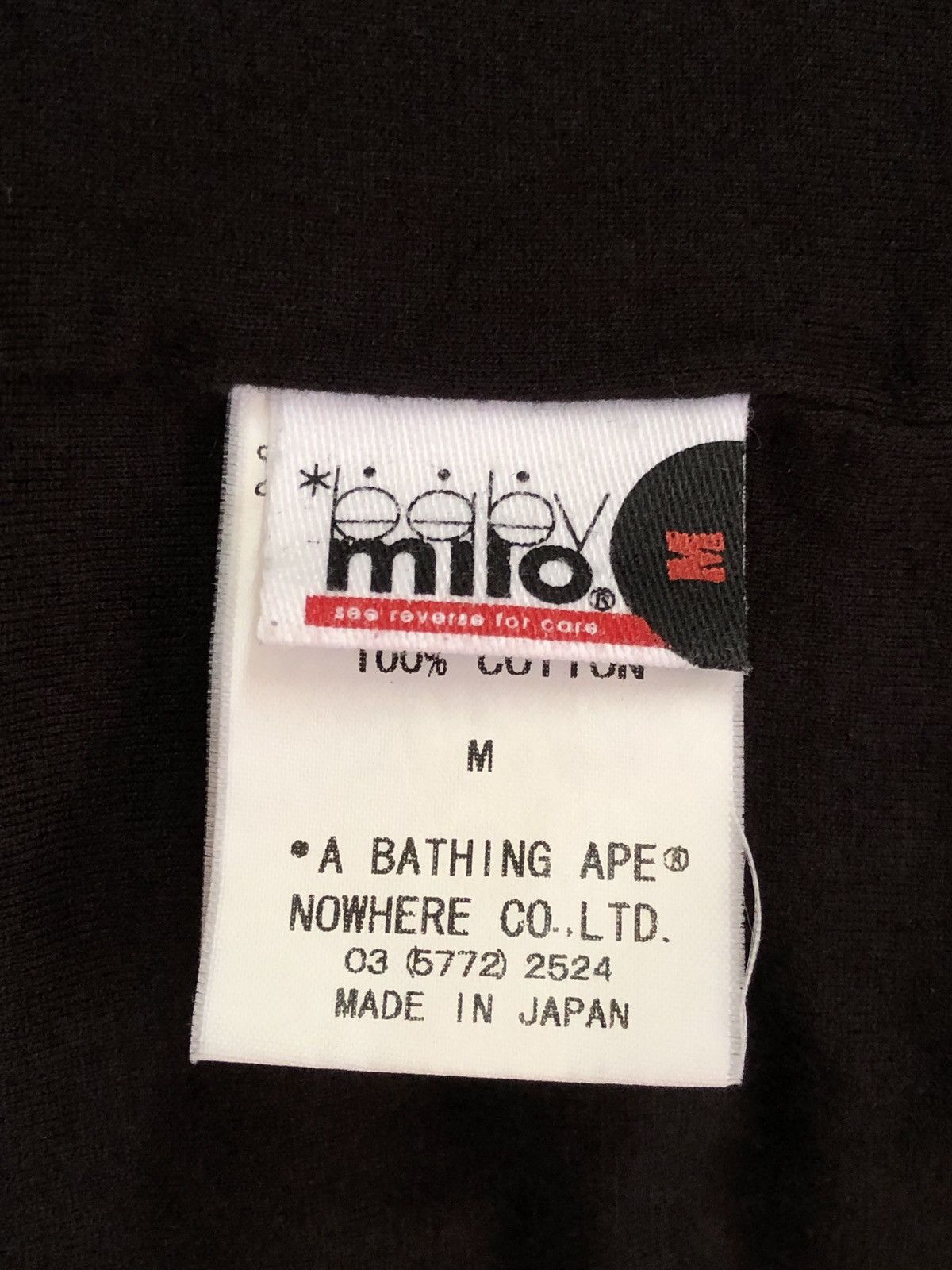 Bape × Kaws OG Baby Milo x Kaws Reversible Long Sleeve Size US M / EU 48-50 / 2 - 5 Thumbnail