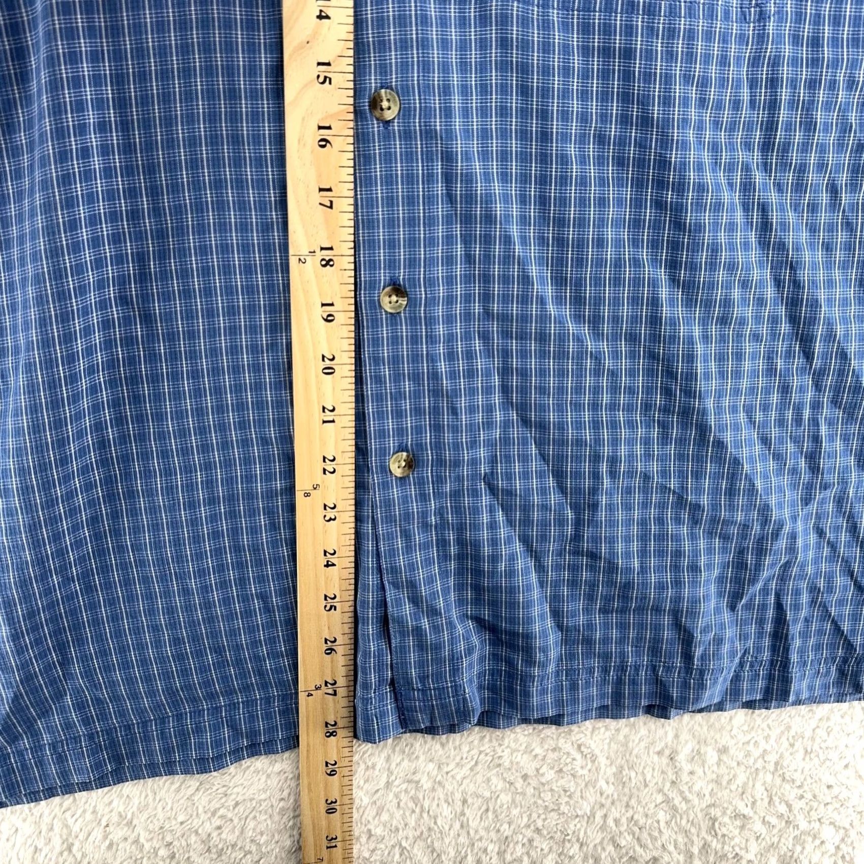The North Face The North Face Shirt Mens L Plaid Short Sleeve Button Up Zipper Pocket Outdoors Size US L / EU 52-54 / 3 - 6 Thumbnail