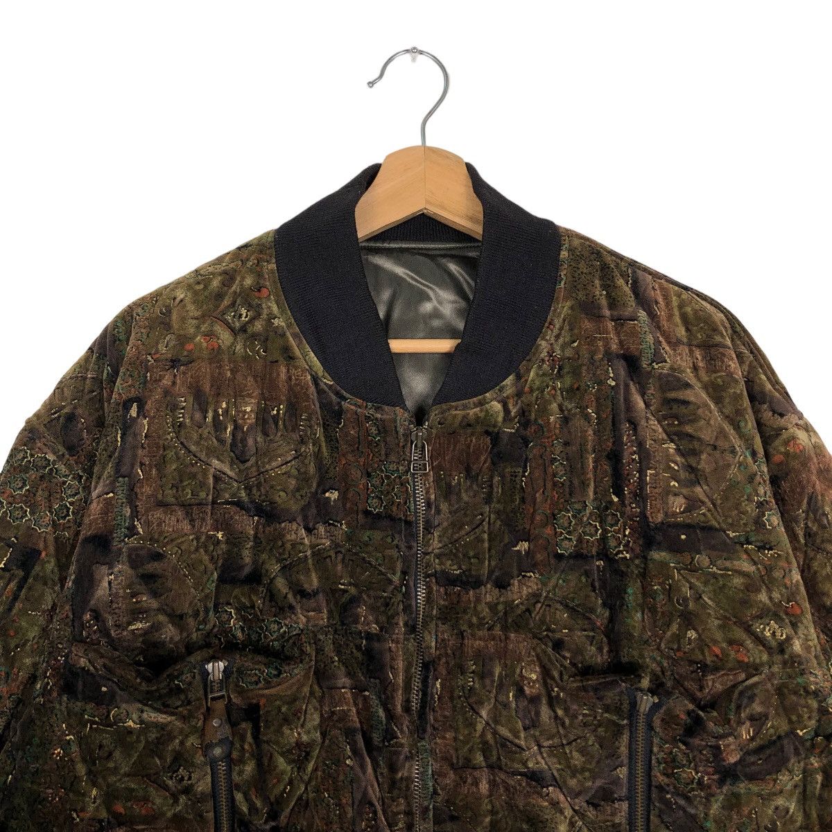 Tete Homme 🔥Issey Miyake Tete Homme Katoh Kazutaka Bomber Jacket Size US M / EU 48-50 / 2 - 3 Thumbnail