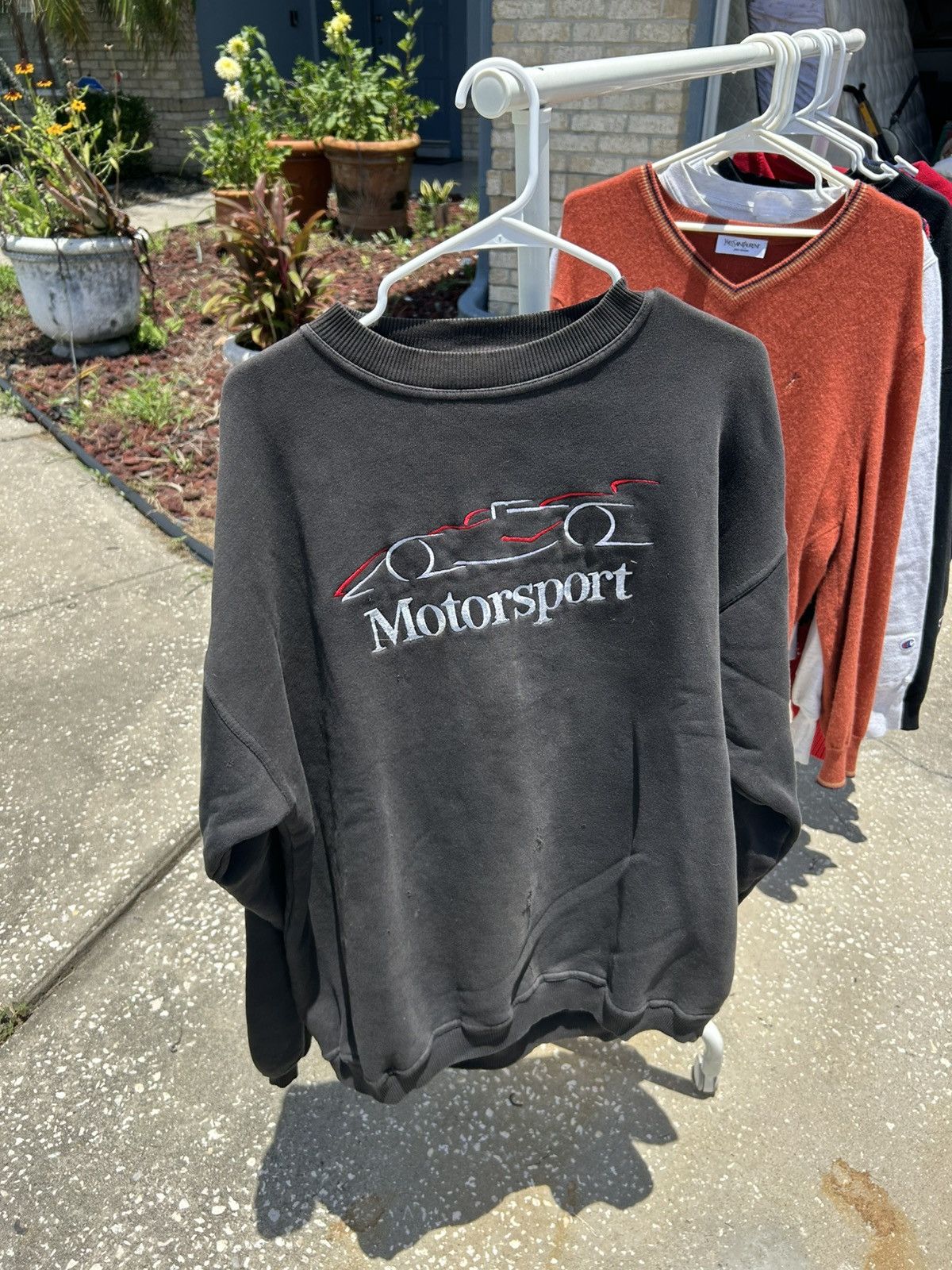 Mercedes-Benz Vintage Mercedes-Benz Motorsport Sweater Size US XL / EU 56 / 4 - 1 Thumbnail
