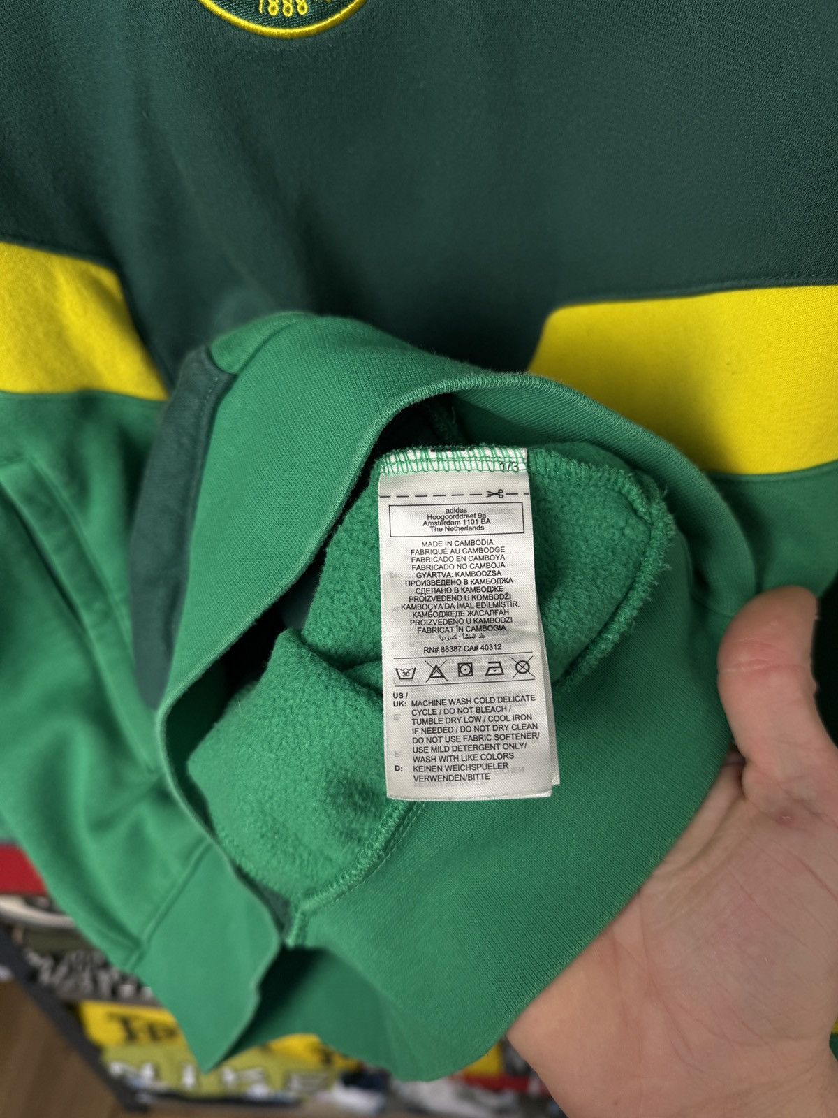 Adidas Adidas Center Logo Celtic Hoodie Size US S / EU 44-46 / 1 - 10 Thumbnail
