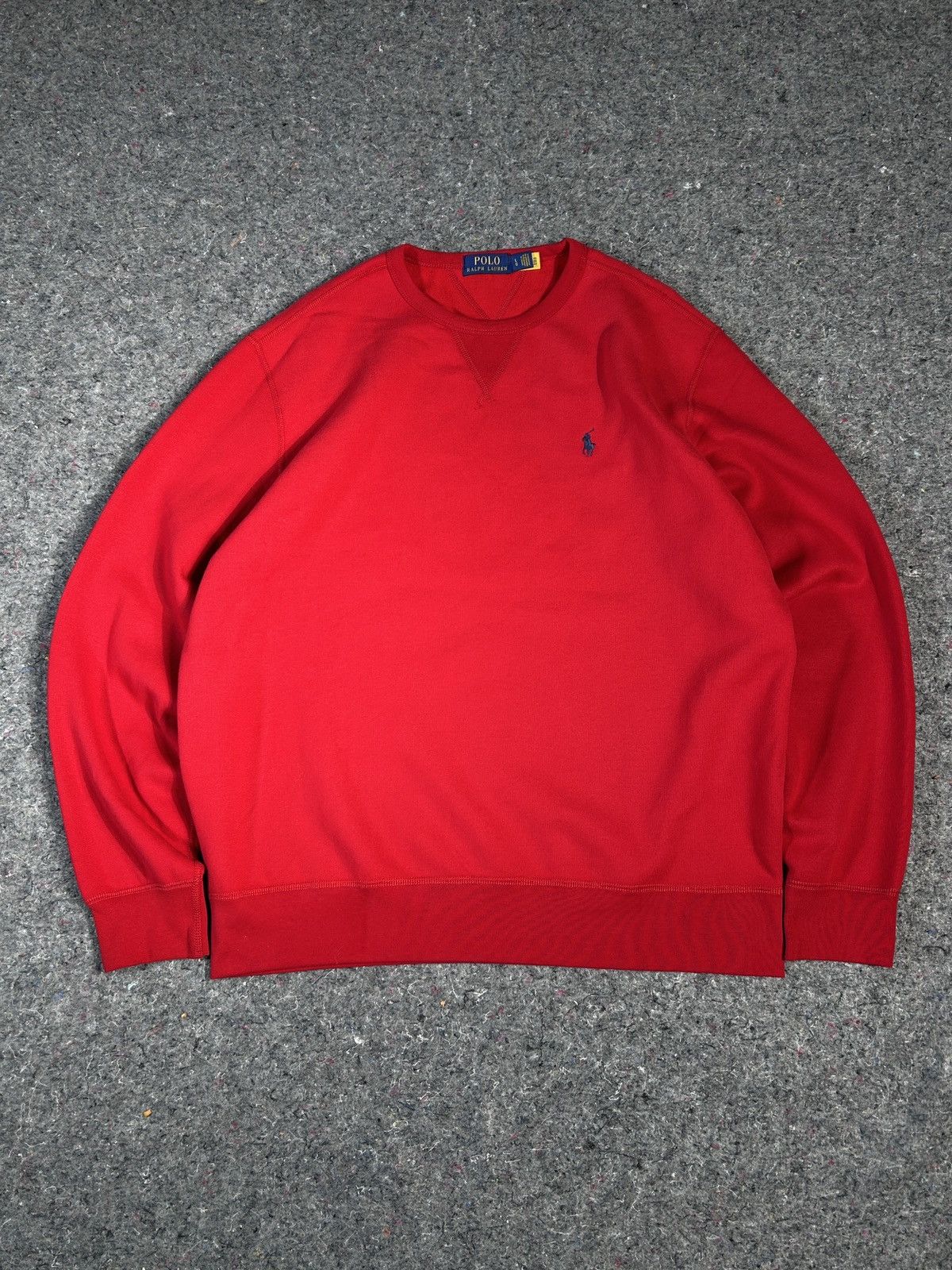 Polo Ralph Lauren Men’s Polo Ralph Lauren Pony Crewneck Sweatshirt Red Large Size US L / EU 52-54 / 3 - 1 Thumbnail