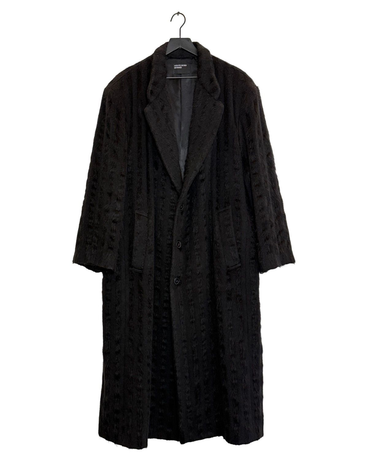 Enfants Riches Deprimes 1 of 1 Striped Alpaca Fur Trench Coat (Runway Sample) ERD Size US L / EU 52-54 / 3 - 8 Thumbnail