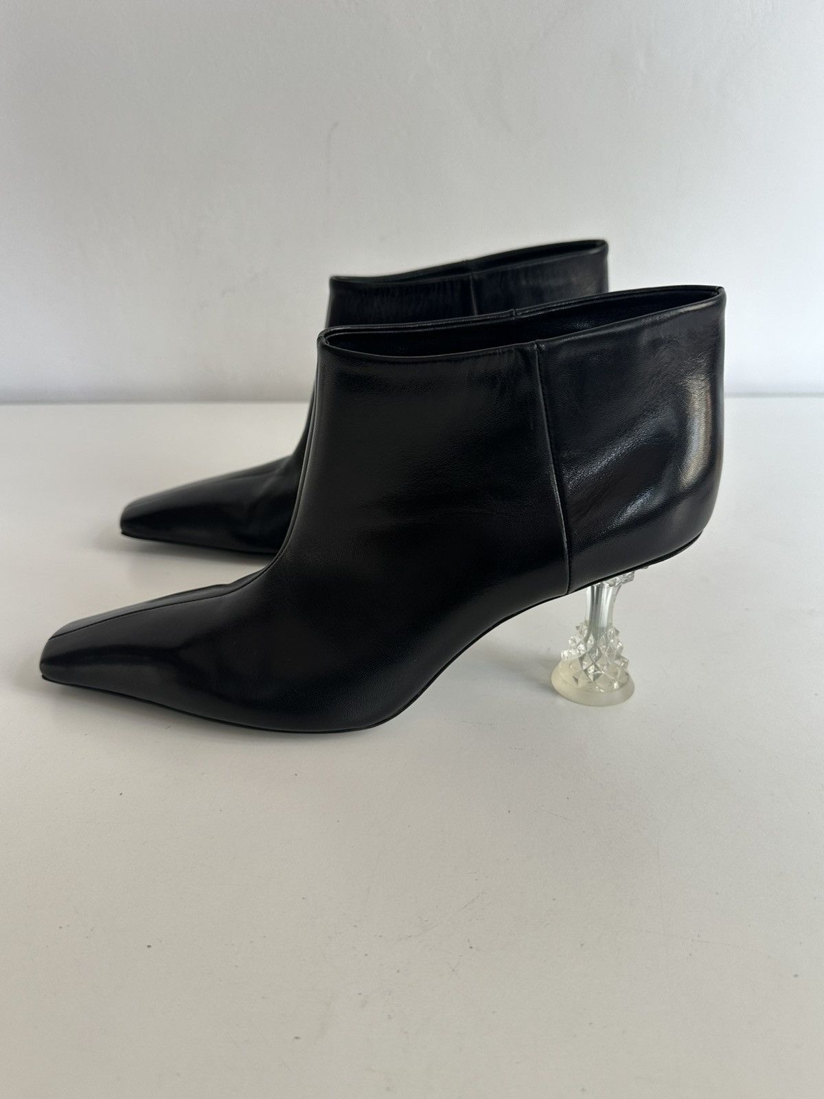 Celine OLD CELINE Phoebe Philo 2018 crystal lucite heel boots 40 Size US 9 / IT 39 - 6 Thumbnail