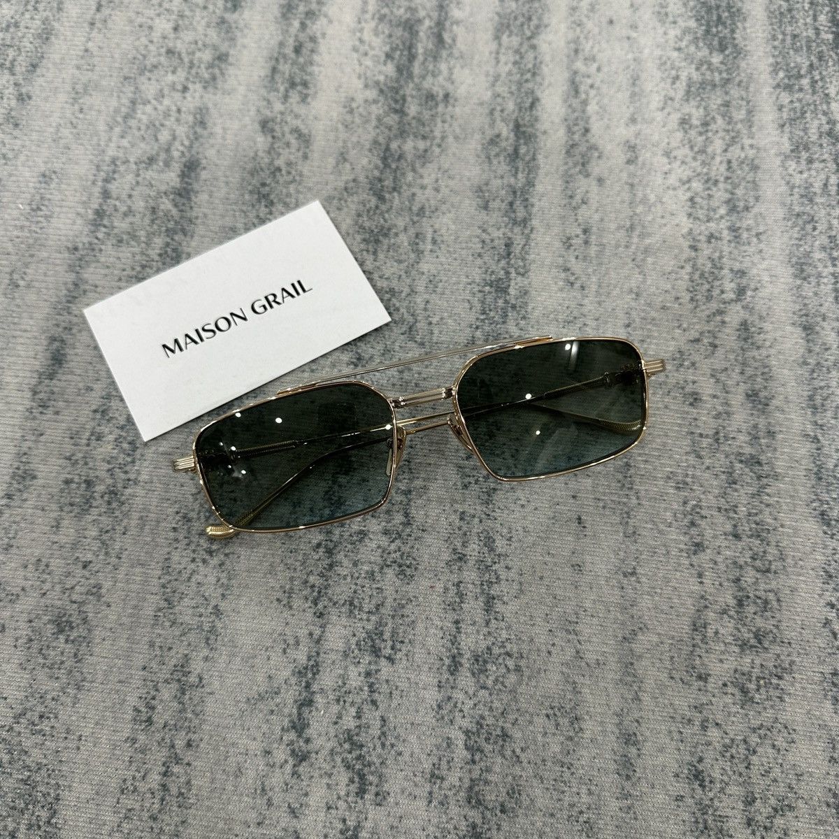 Chrome Hearts CHROME HEARTS LICK'N GOLD PLATED - SHINY SILVER SUNGLASSES Size ONE SIZE - 3 Thumbnail
