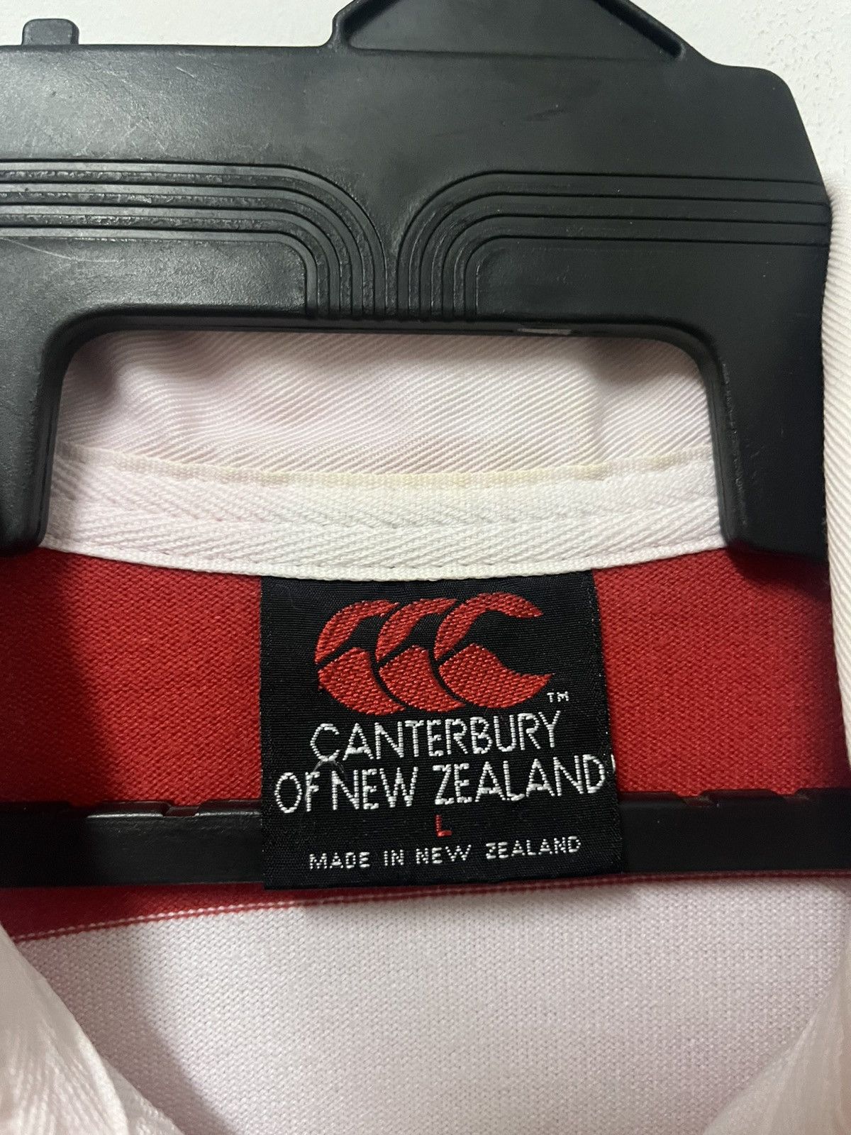 Canterbury of New Zealand 🔥Vtg Canterbury Japan Rugby Union 98’ L/S Size US L / EU 52-54 / 3 - 7 Thumbnail