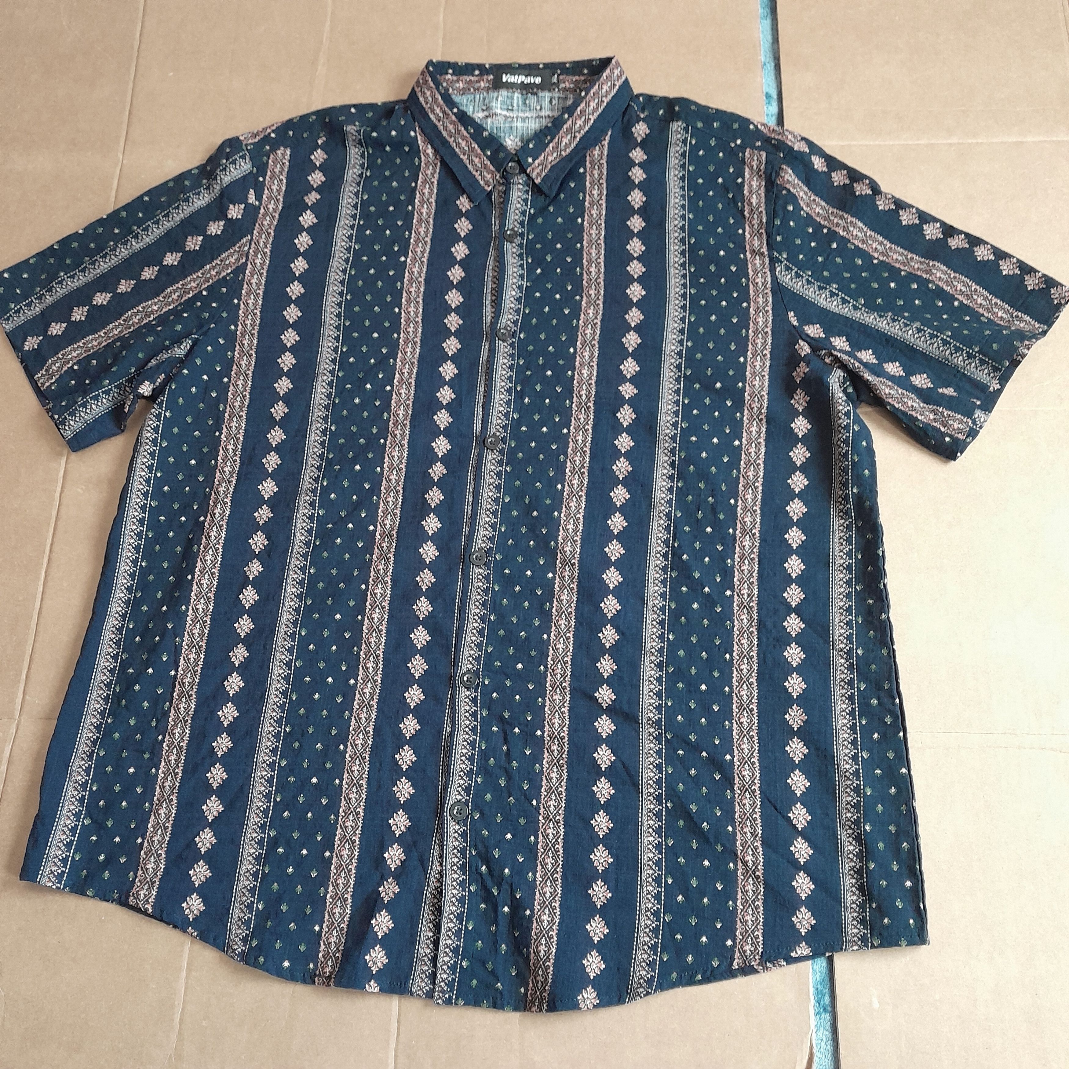Other Vat pave Men’s Extra Large Short Sleeve Shirt Size US XL / EU 56 / 4 - 1 Thumbnail