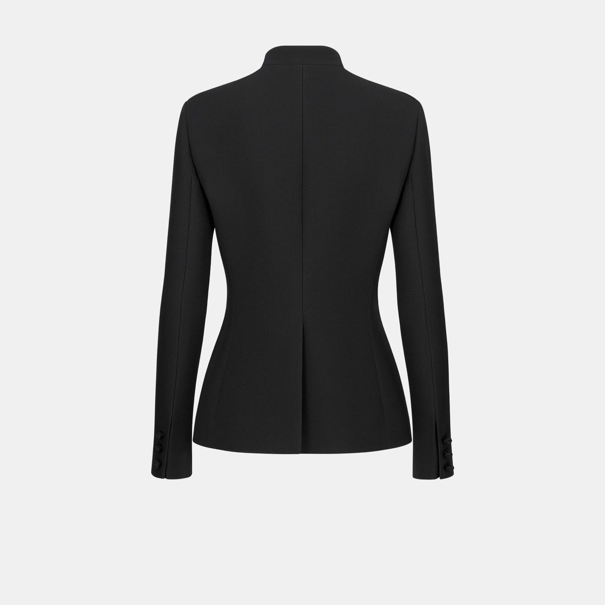 Dior o1bcso1str0225 Brandenburg Fitted Jacket in Black Size L / US 10 / IT 46 - 2 Thumbnail