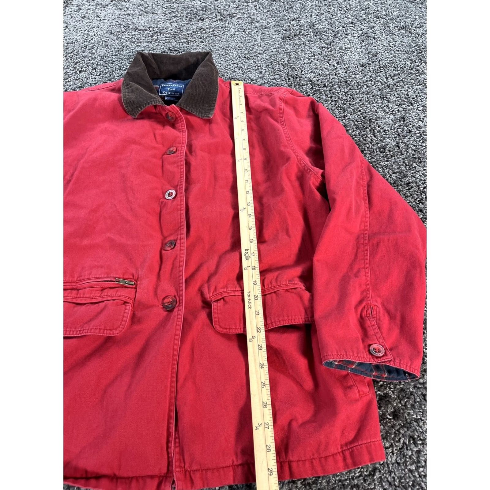 Vintage VINTAGE Susquehanna Trail Reversible Field Coat Jacket Women XL Green 90s Hipster Outdoor Casual Size XL / US 12-14 / IT 48-50 - 2 Thumbnail