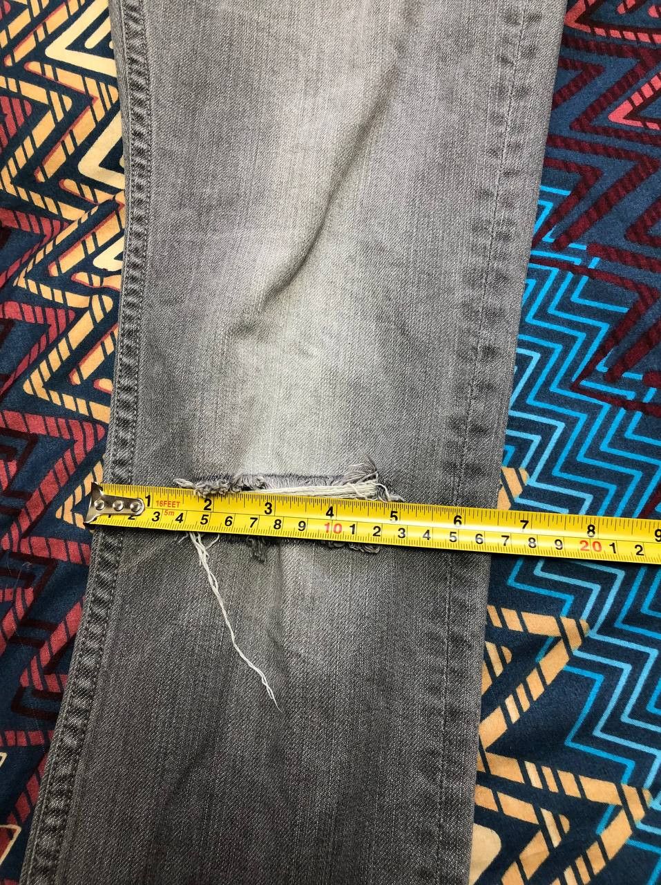 Allsaints × Japanese Brand Vintage pants y2k denim distressed Japan style Size US 33 - 9 Thumbnail