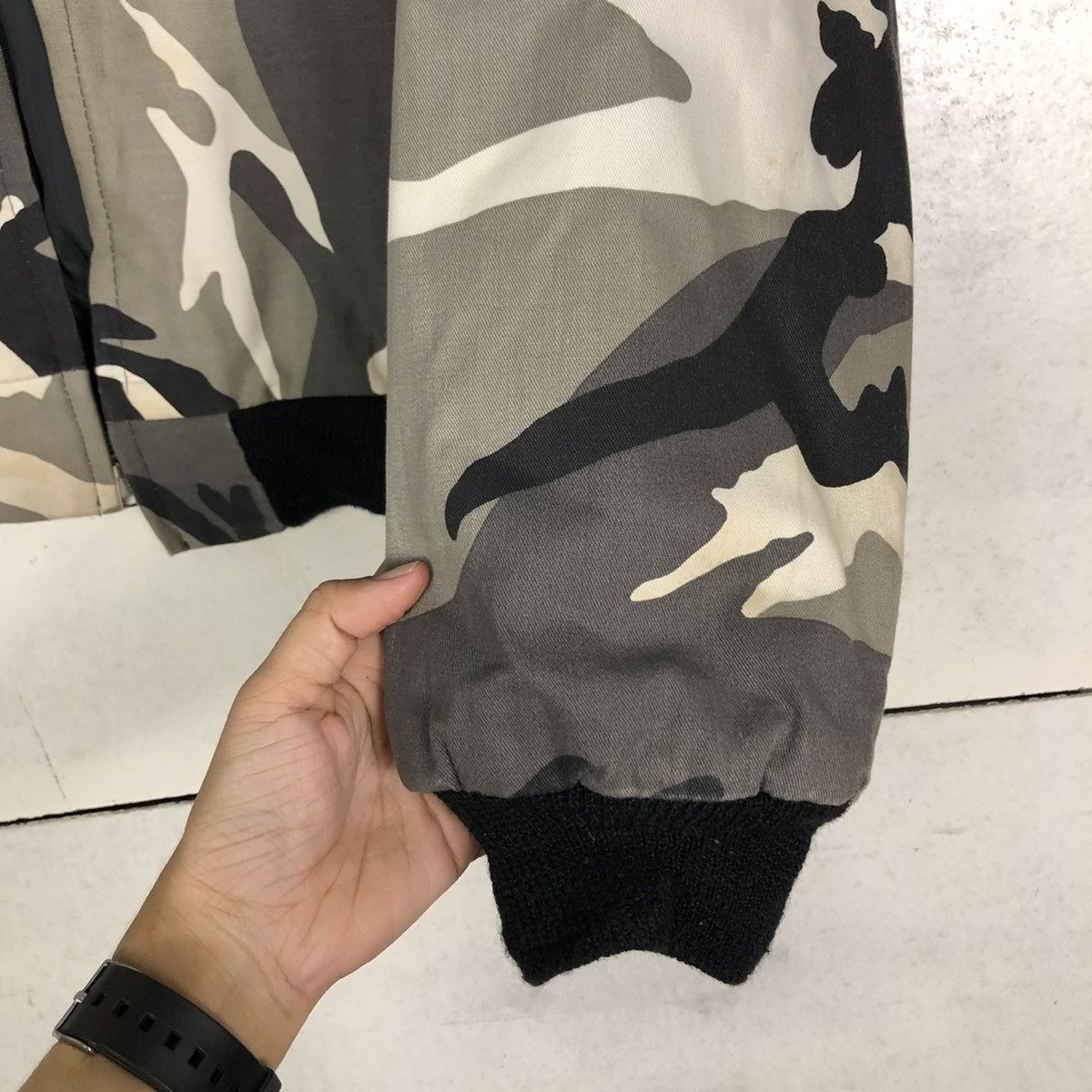Japanese Brand 🔥VINTAGE BOMBER CAMOUFLAGE WORK JACKET INSPIRE CARHARTT Size US M / EU 48-50 / 2 - 14 Thumbnail