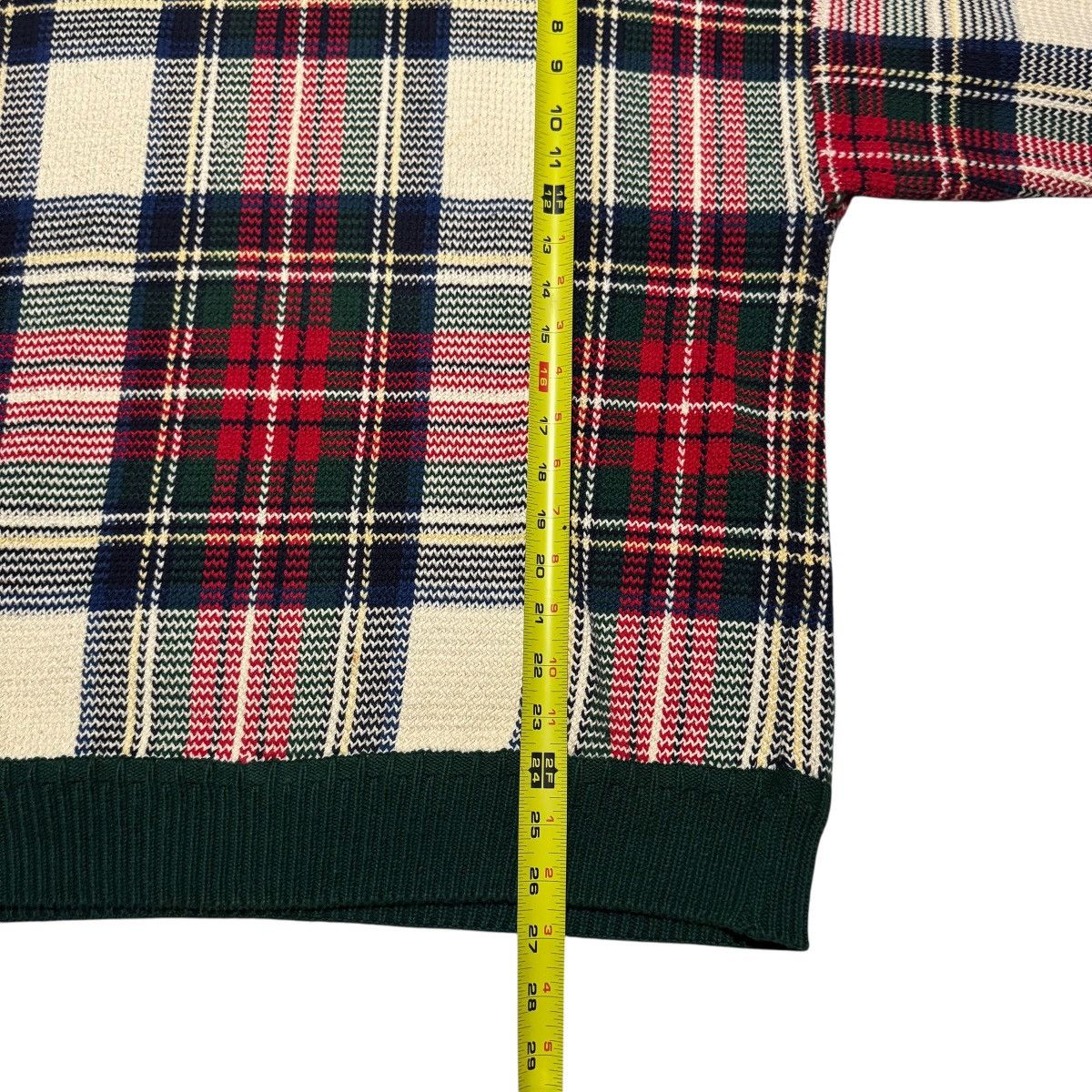 Gant Vintage 90s Gant Plaid Crewneck Sweater Men's Large FLAWS Size US L / EU 52-54 / 3 - 11 Thumbnail