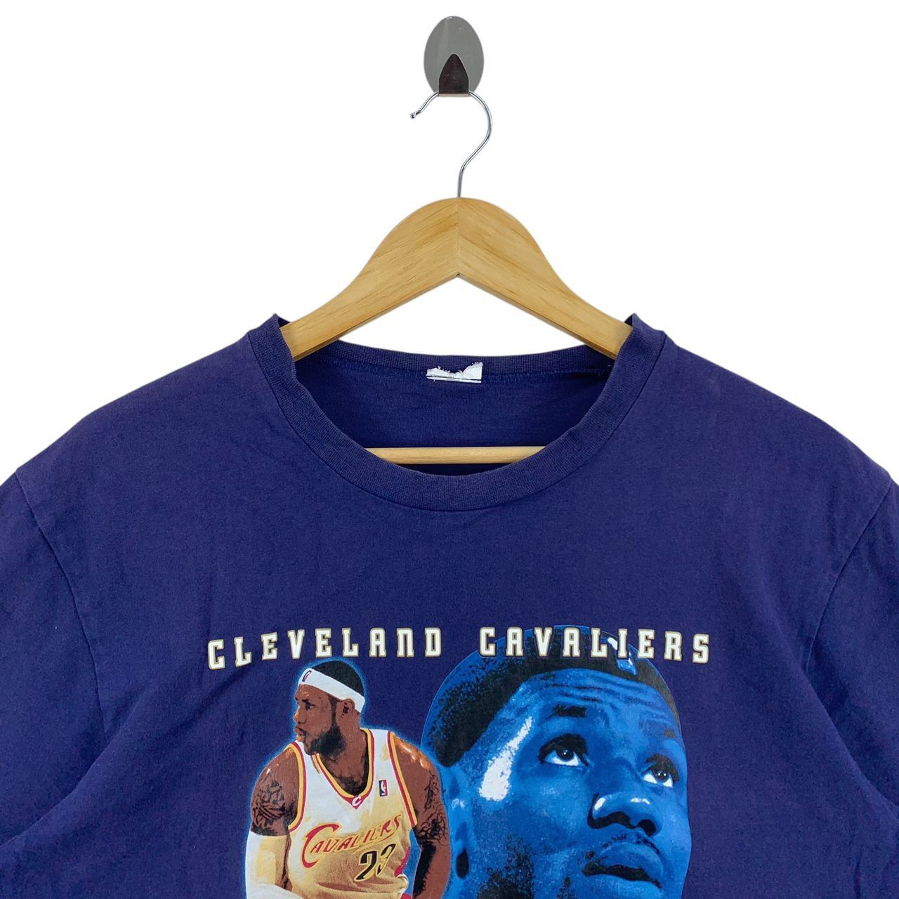 Adidas × NBA × Vintage Vintage ADIDAS X CLEVELAND CAVALIERS Lebron james big tee Size US M / EU 48-50 / 2 - 2 Thumbnail