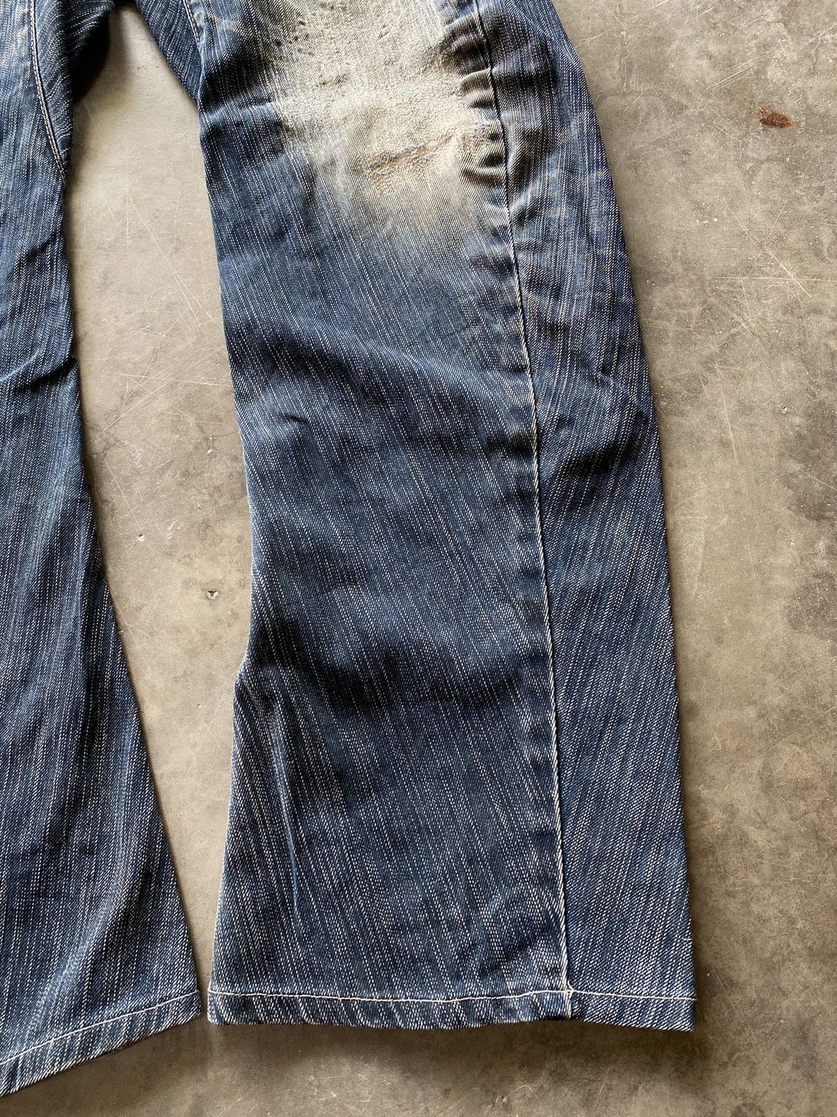 Edwin × Hysteric Glamour × Tornado Mart Baggy Jeans Japanese Edwin XV-Function Distressed Size US 30 / EU 46 - 5 Thumbnail