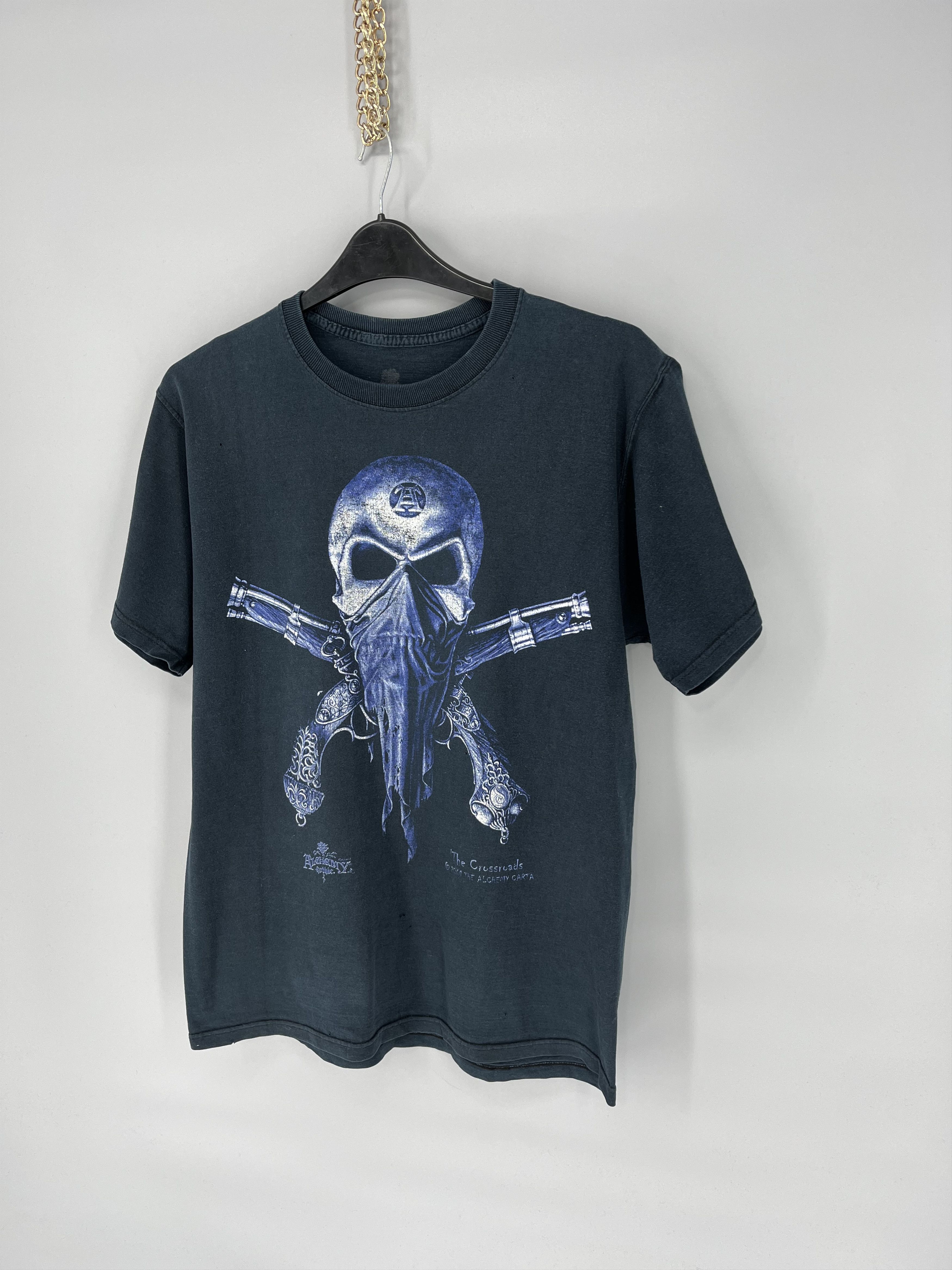 Expert Horror Vintage 90s Alchemy Gothic tee The Crossroads Size US L / EU 52-54 / 3 - 1 Thumbnail