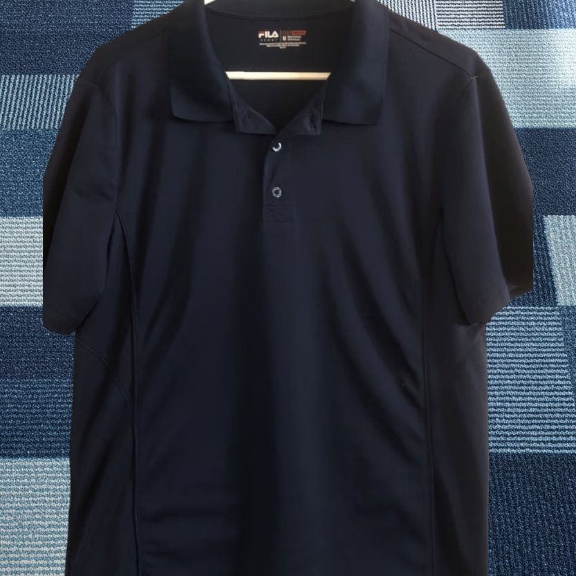 Fila FILA Polo Shirt Short Sleeve Navy Blue Men M Athletic Fit Golf Casual Shirt Size US M / EU 48-50 / 2 - 1 Thumbnail