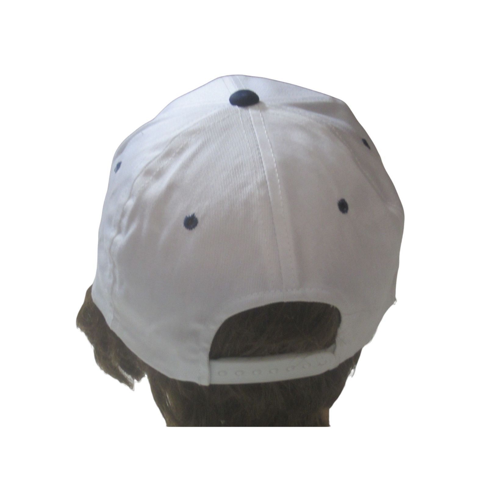 Other Vintage Hussmann Snapback Hat White Navy Blue Outdoor Size ONE SIZE - 6 Thumbnail