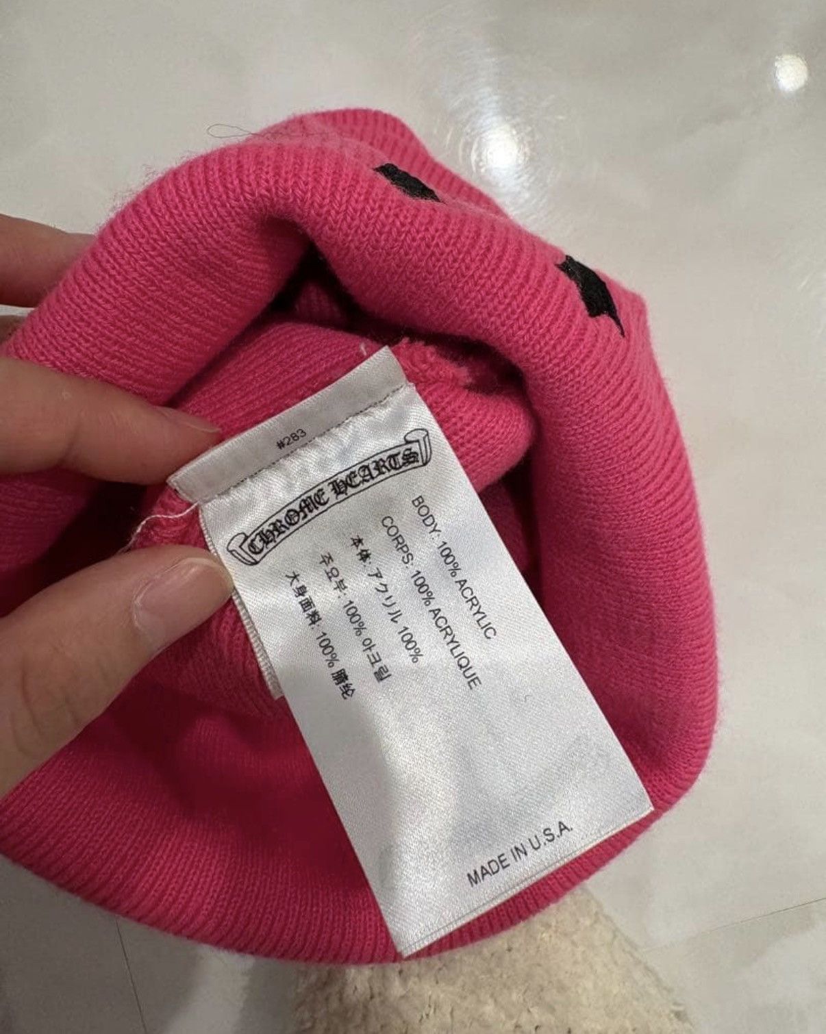Chrome Hearts CHROME HEARTS triple Cross Beanie cemetery Size ONE SIZE - 3 Thumbnail
