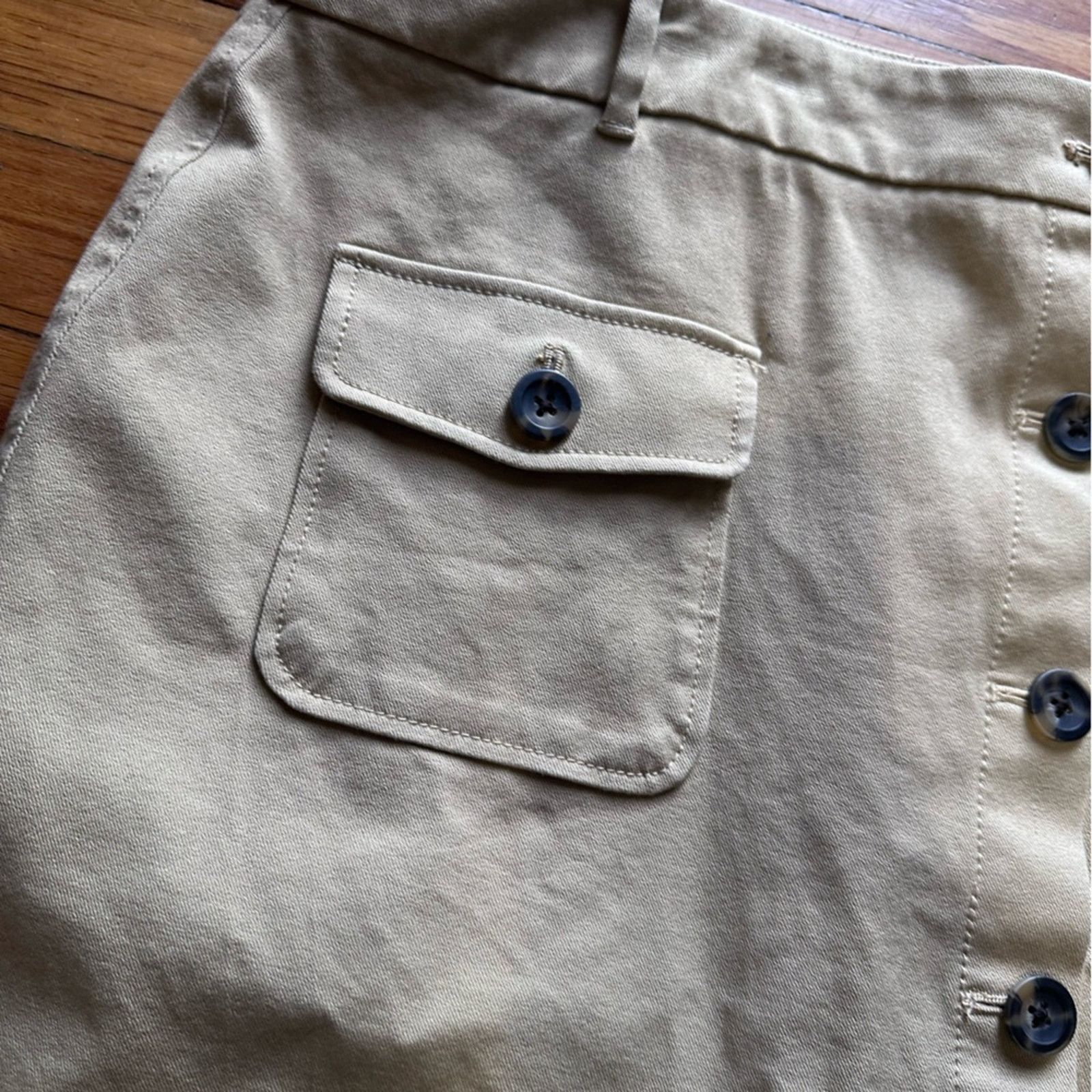 Boden Boden Utility Pocket Midi Skirt Size 40" / US 18 - 5 Thumbnail