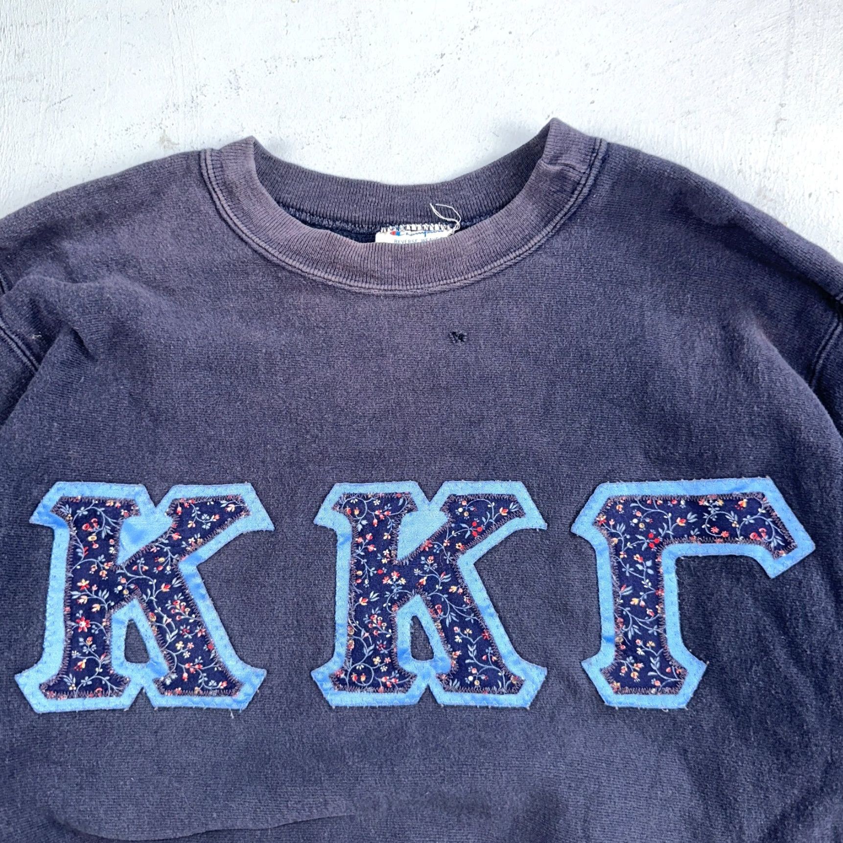 Champion VINTAGE Champion Reverse Weave Crewneck Sweatshirt 80s Blue XL Men USA Sports Size US XL / EU 56 / 4 - 2 Thumbnail