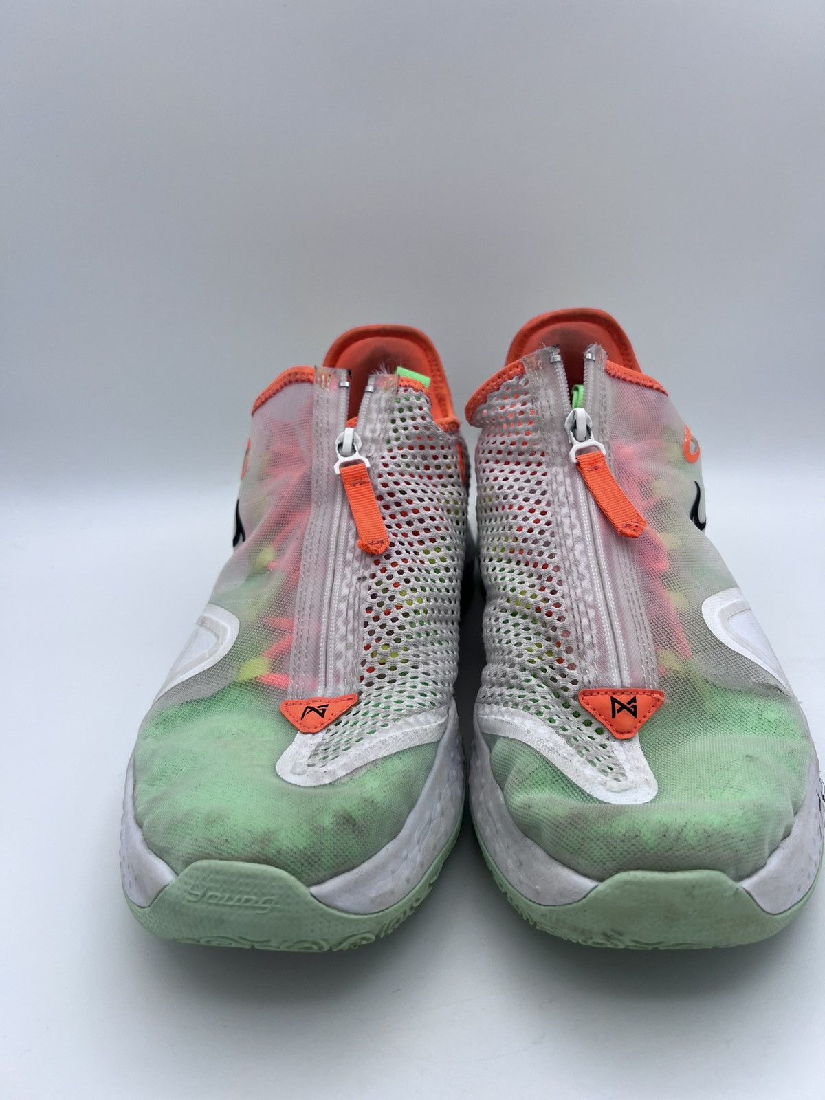 Nike Nike PG 4 x Gatorade White Orange Green GX 2020 Size 13 Size US 13 / EU 46 - 2 Thumbnail