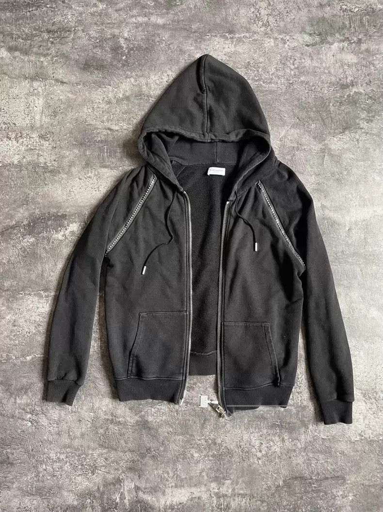 Saint Laurent Paris Saint Laurent Paris Hooded Assembled Studs Drawstring Card Size US S / EU 44-46 / 1 - 1 Thumbnail