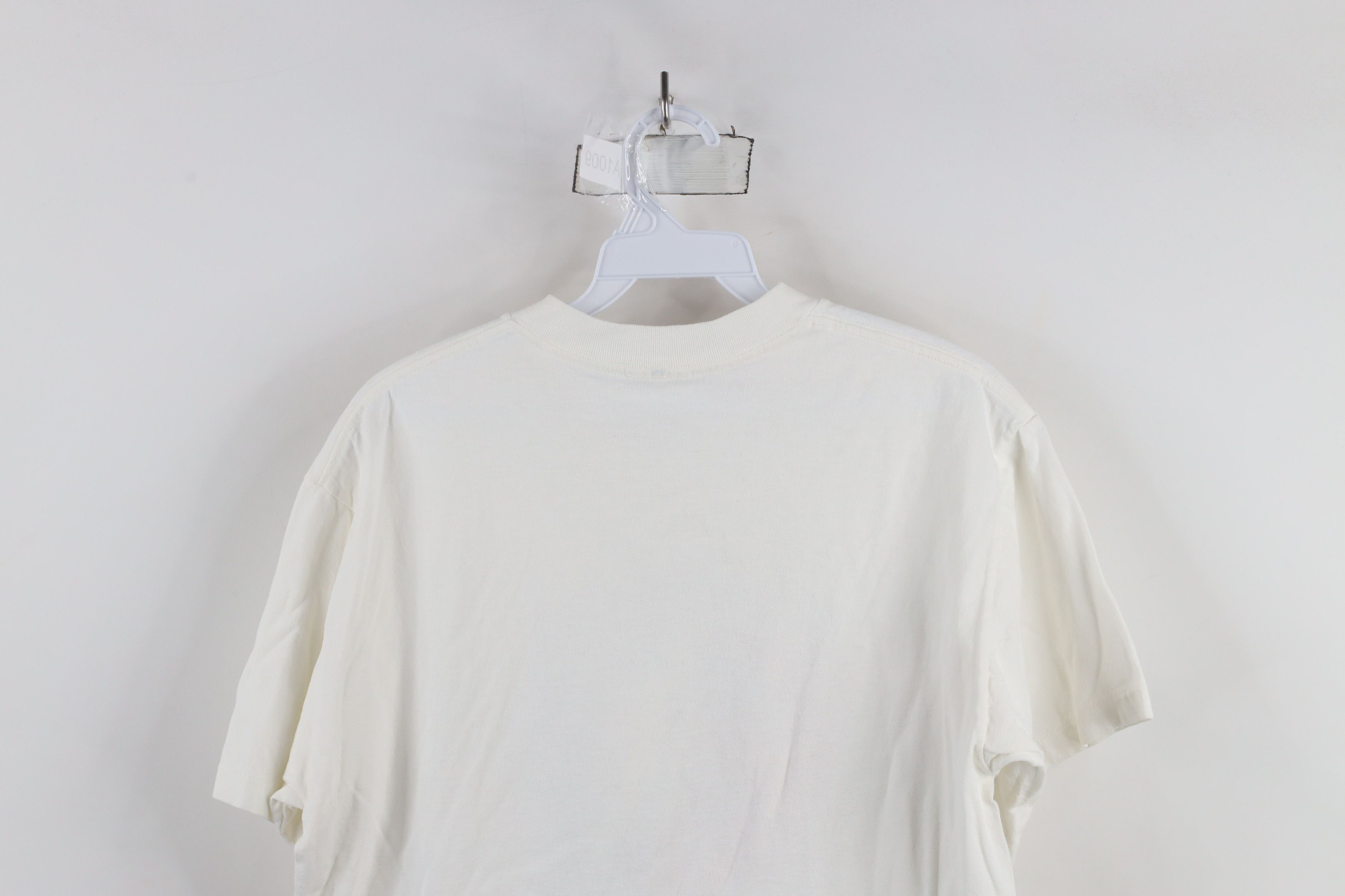Vintage Vintage 90s Hockey Hall of Fame Short Sleeve T-Shirt White Size US M / EU 48-50 / 2 - 10 Thumbnail