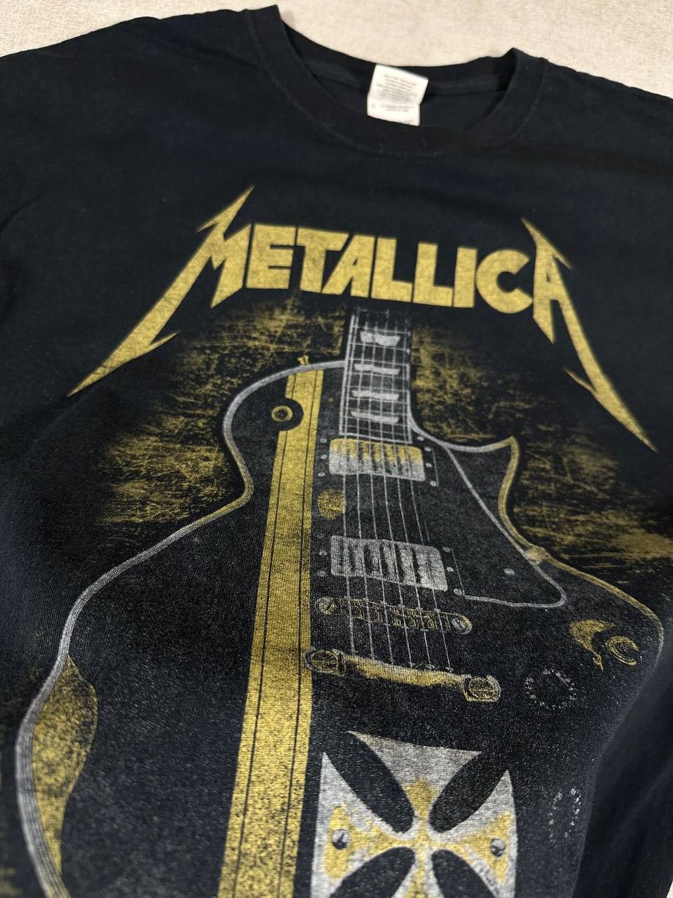 Band Tees Vintage Metallica Graphic Band Tee Gildan Size US L / EU 52-54 / 3 - 3 Thumbnail