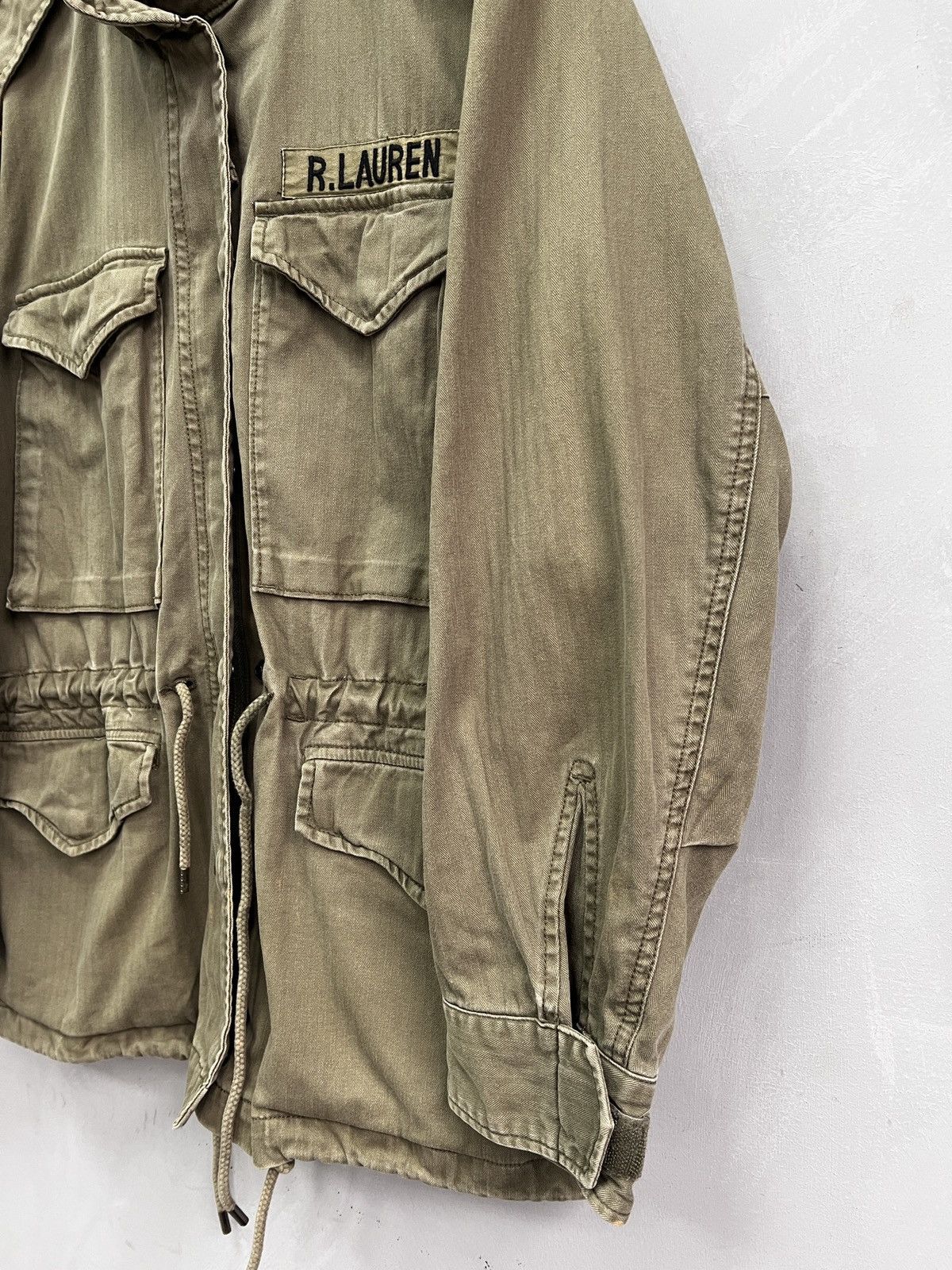 Polo Ralph Lauren Vintage 90's Polo Ralph Lauren Combat Military Field Jacket Size US S / EU 44-46 / 1 - 6 Thumbnail