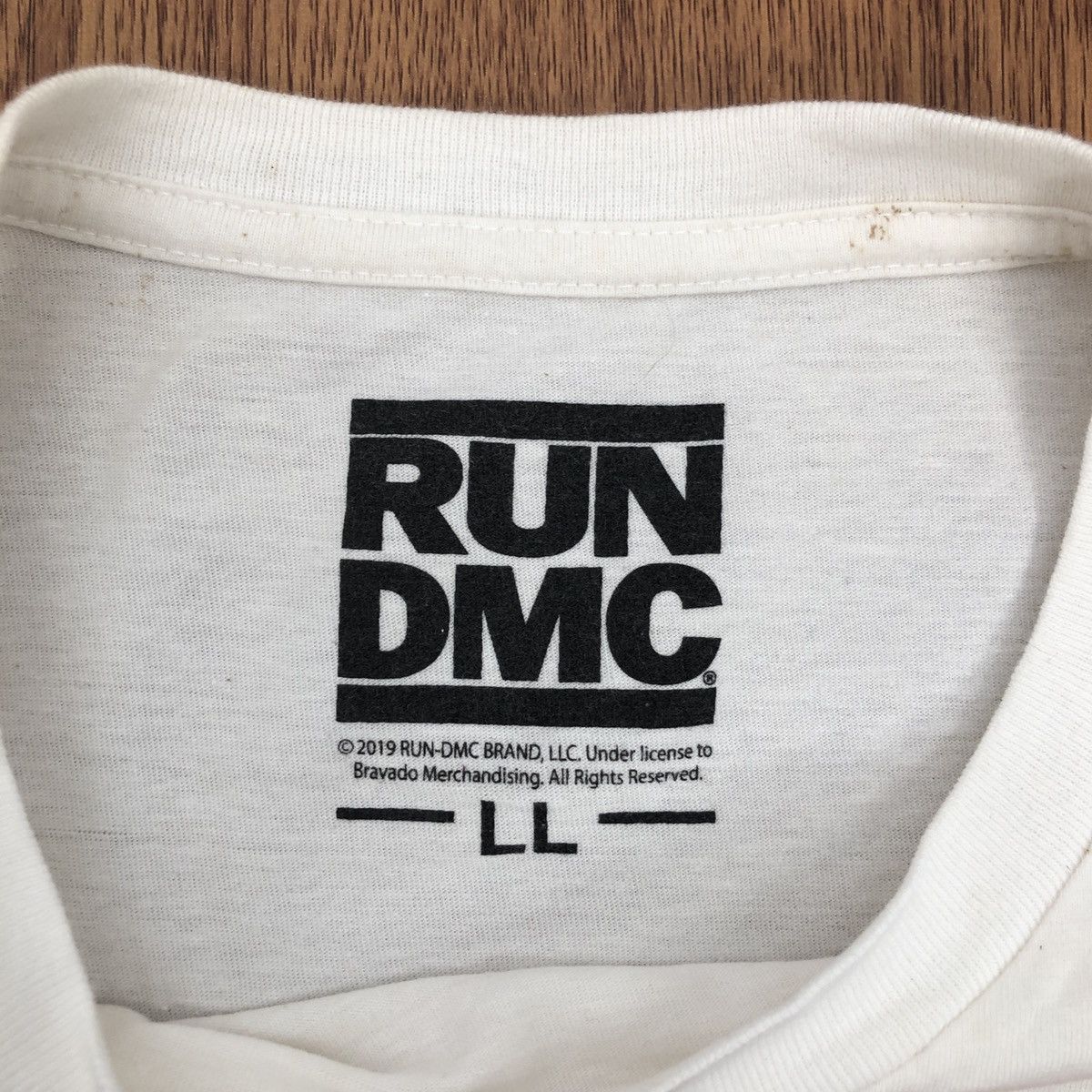 Band Tees × RUN DMC × Vintage RUN DMC longsleeve shirt Size US L / EU 52-54 / 3 - 4 Thumbnail