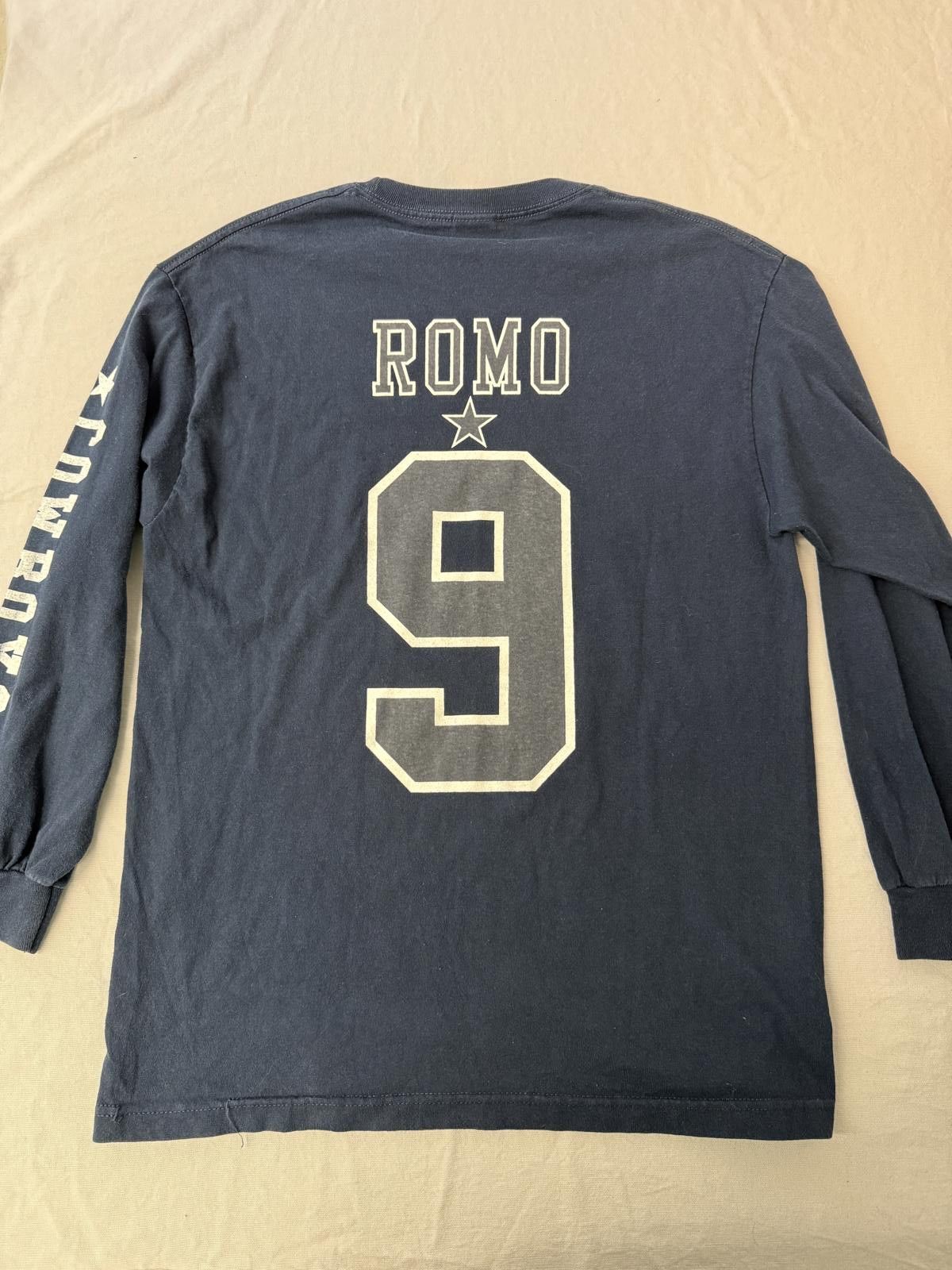 Designer Y2K NFL Cowboys #9 Tony Romo Jersey Long Sleeve Tee L Size US L / EU 52-54 / 3 - 2 Thumbnail