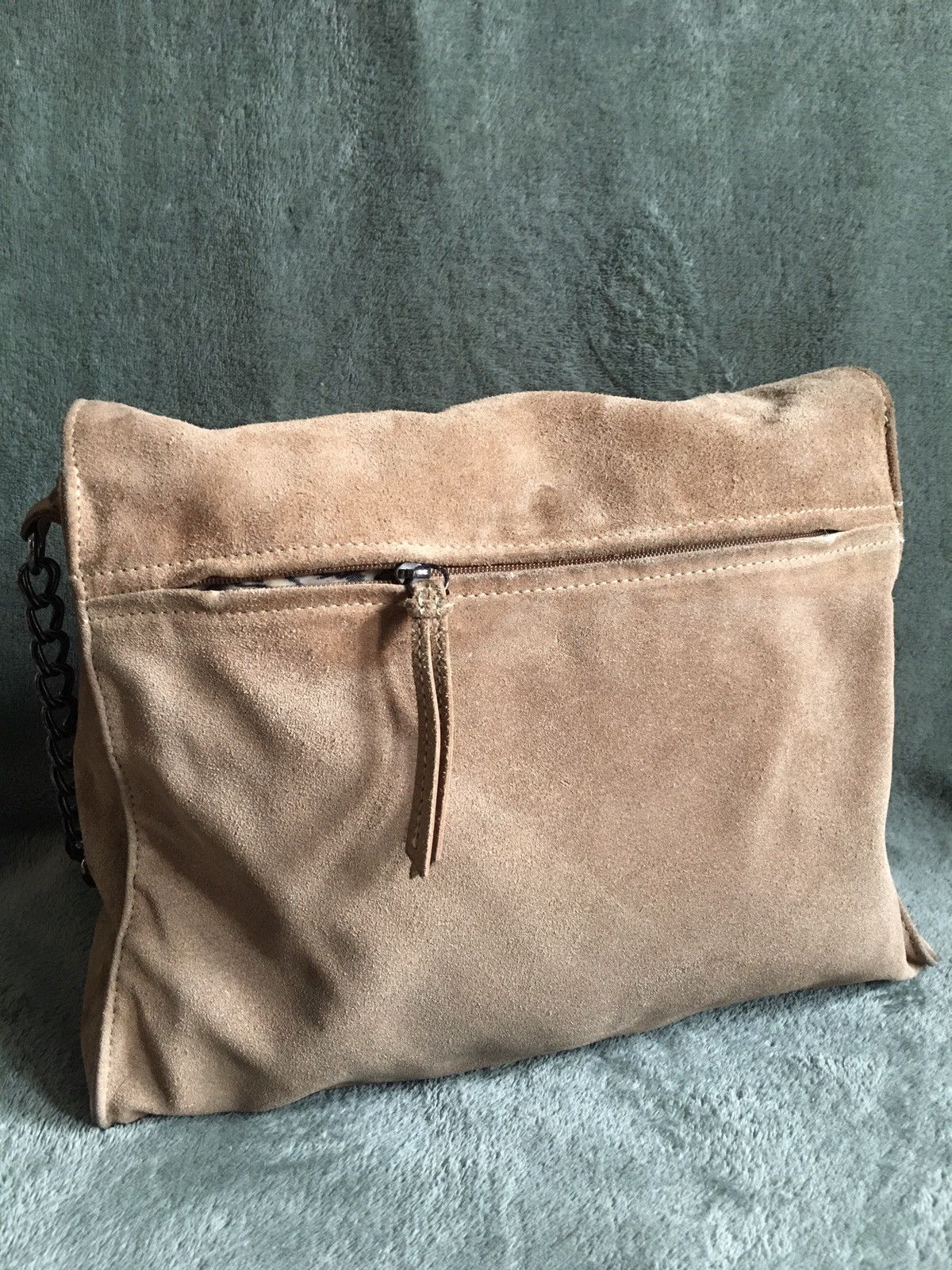 Longchamp Longchamp Paris Rocks Folk Suede Chain Flap Shoulder Bag Size ONE SIZE - 4 Thumbnail