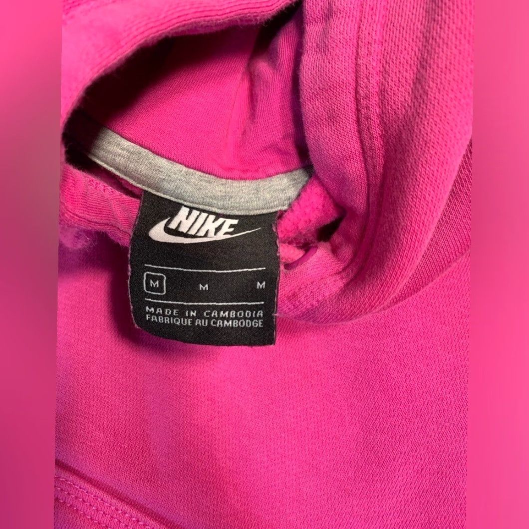 Nike Nike Hoodie Women M Pullover Pink Swoosh Medium Size M / US 6-8 / IT 42-44 - 4 Thumbnail